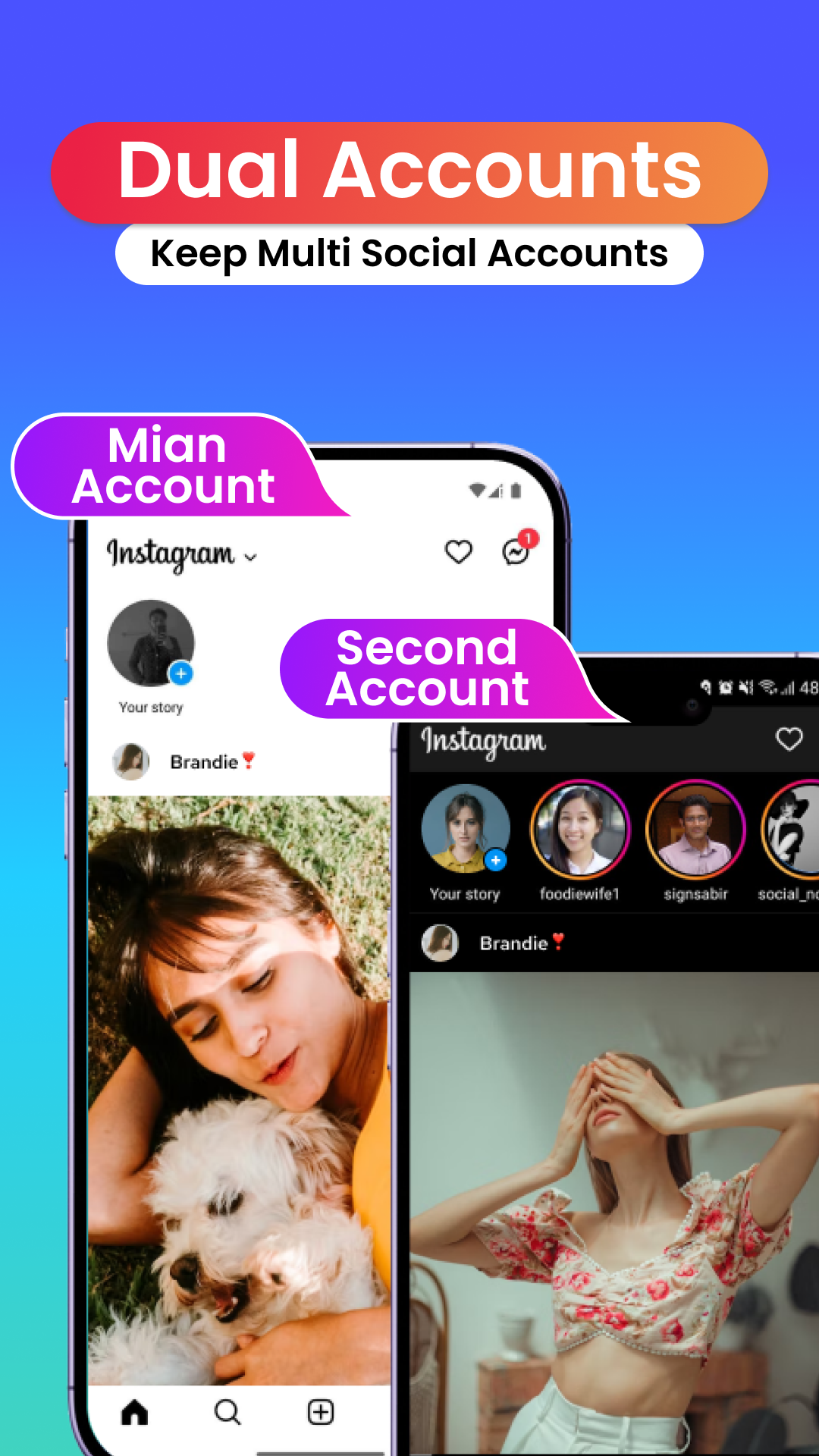 اسکرین شات 3 برنامه Dual Space App: Get Multispace