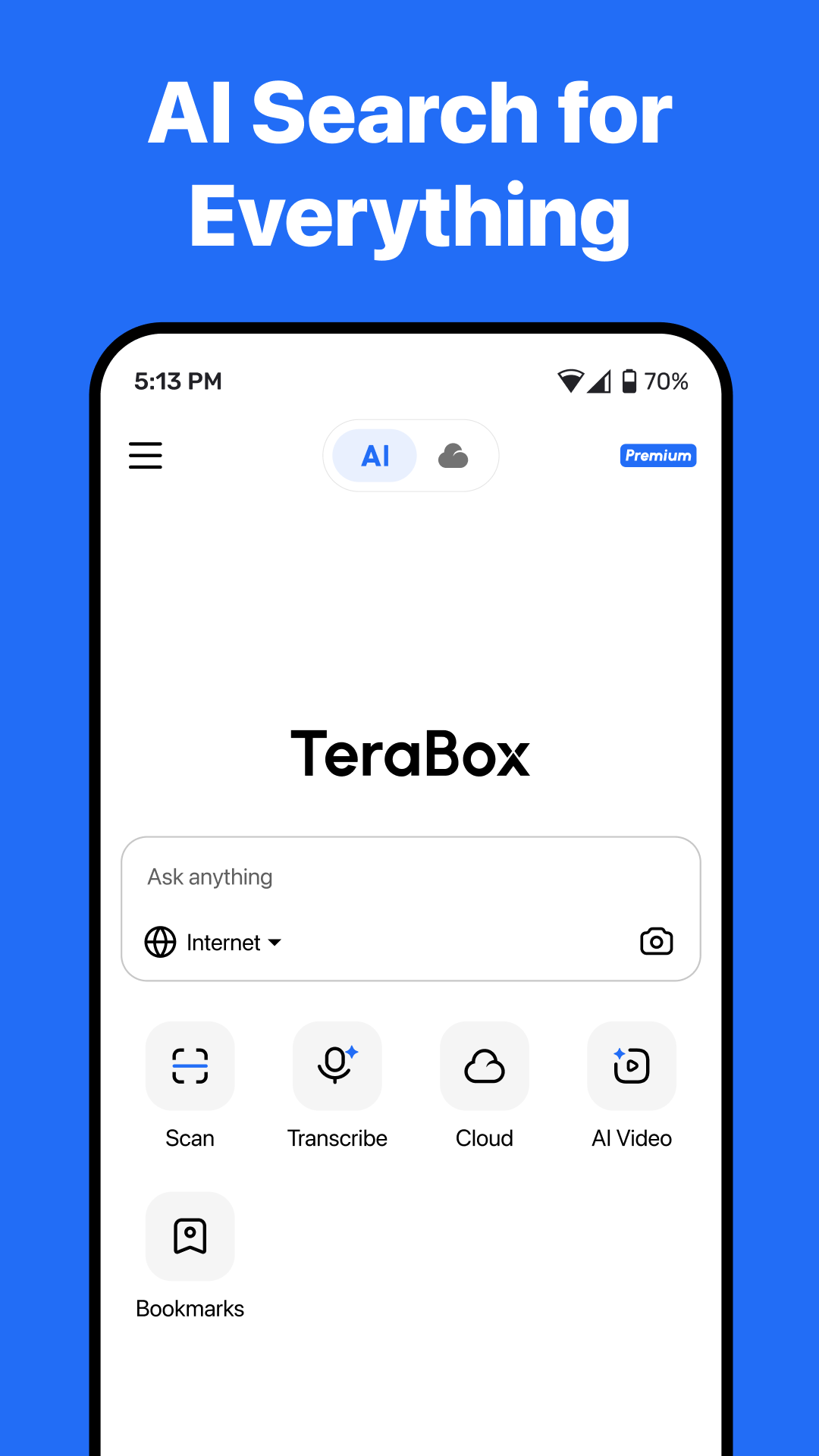 اسکرین شات 3 برنامه TeraBox: 1TB Cloud & AI Space
