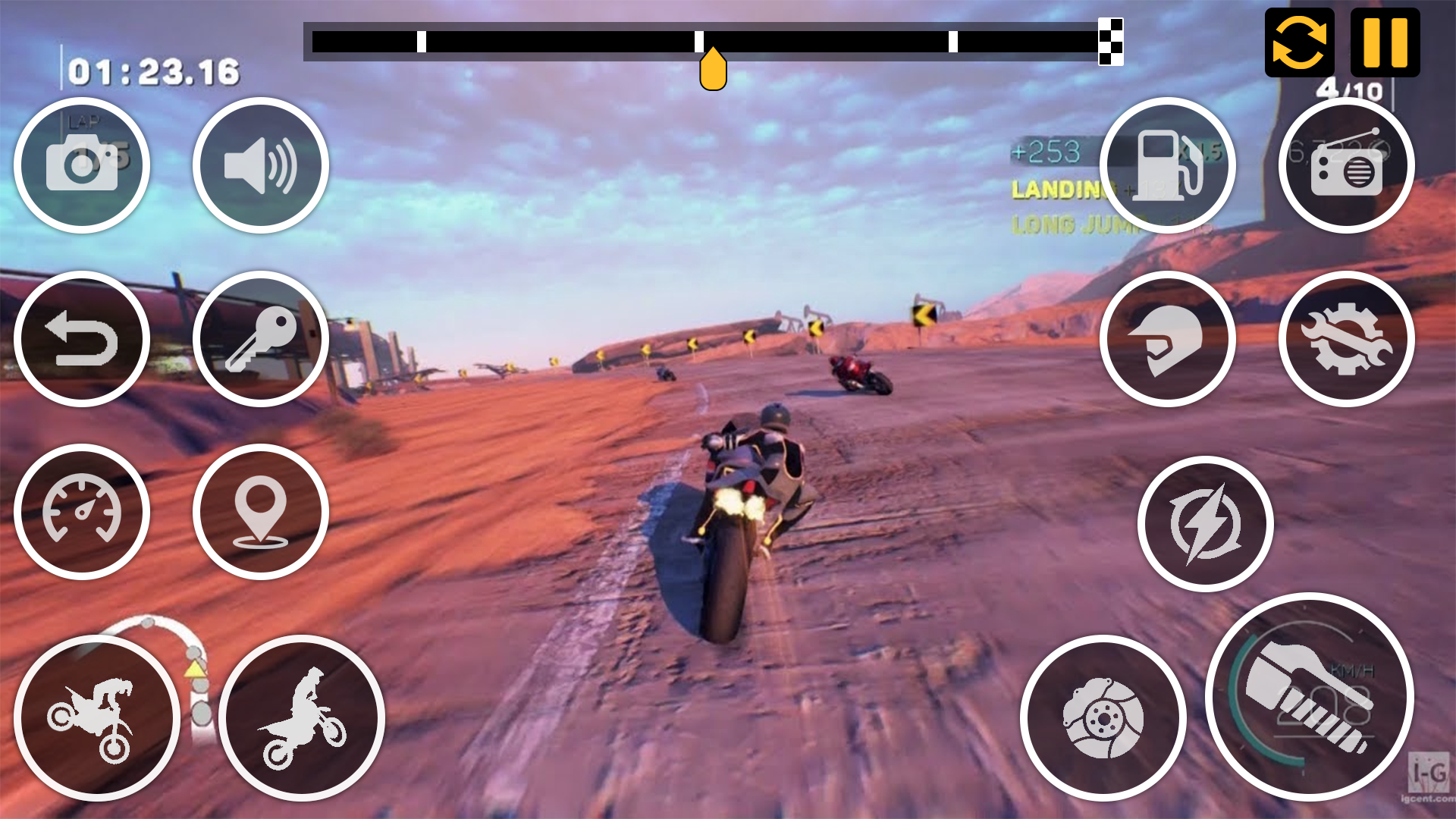 اسکرین شات 3 بازی Bike Race Master: Bike Racing