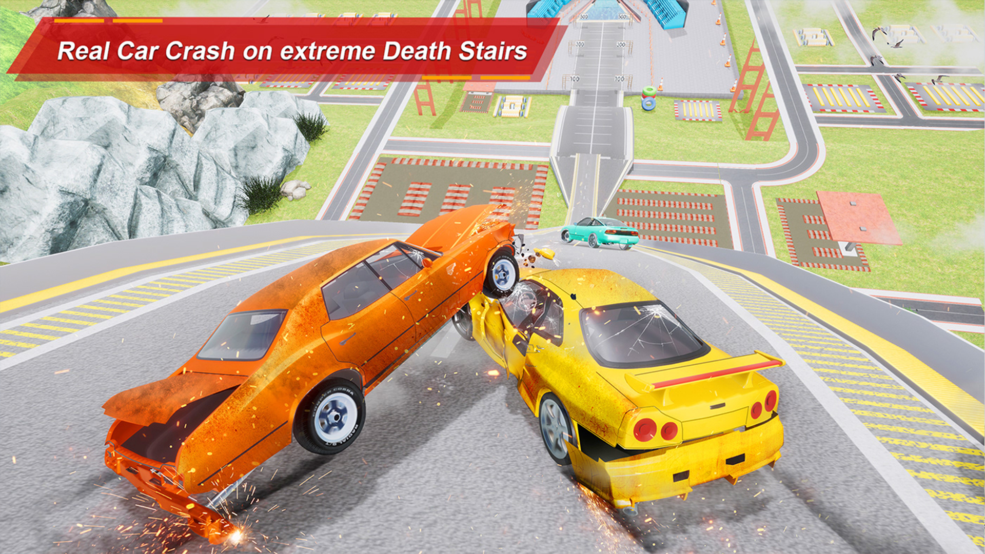 اسکرین شات 5 بازی Trials Car Crash - Car Driving