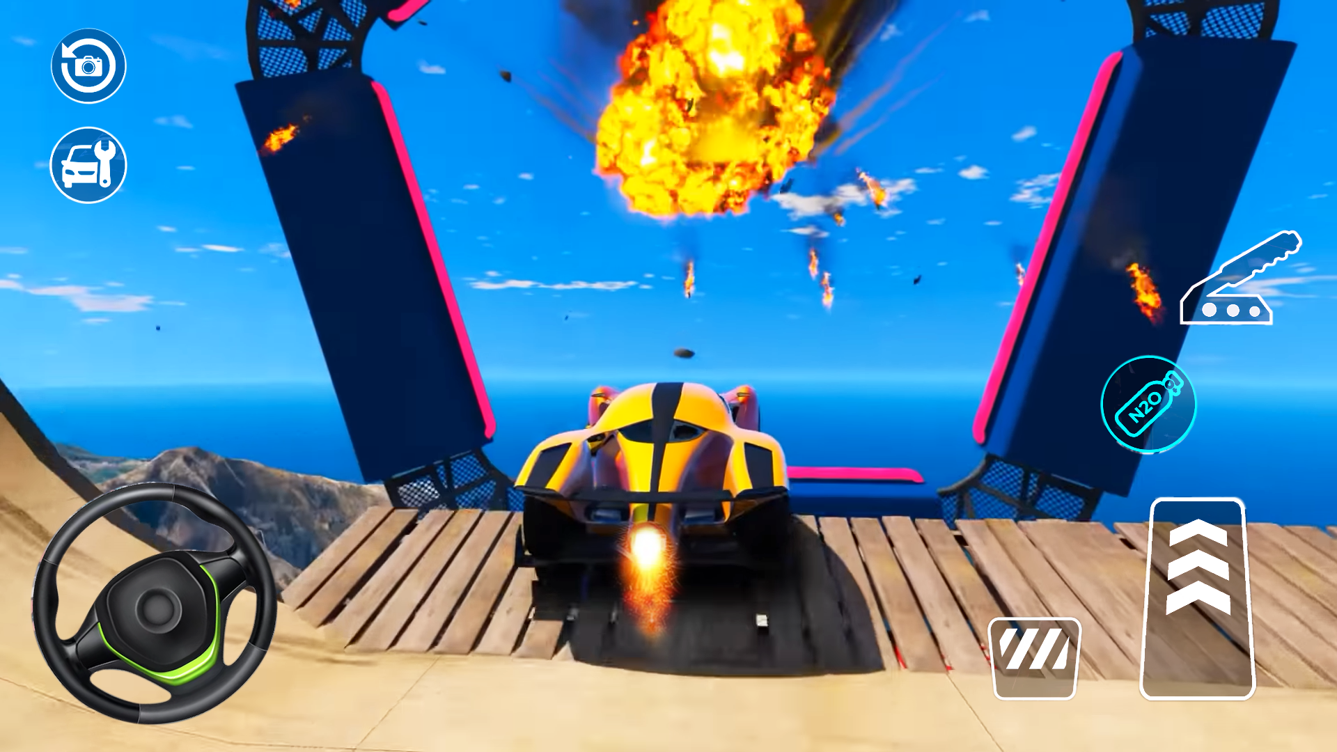 اسکرین شات 2 بازی Mega Ramp Car: Ultimate Racing