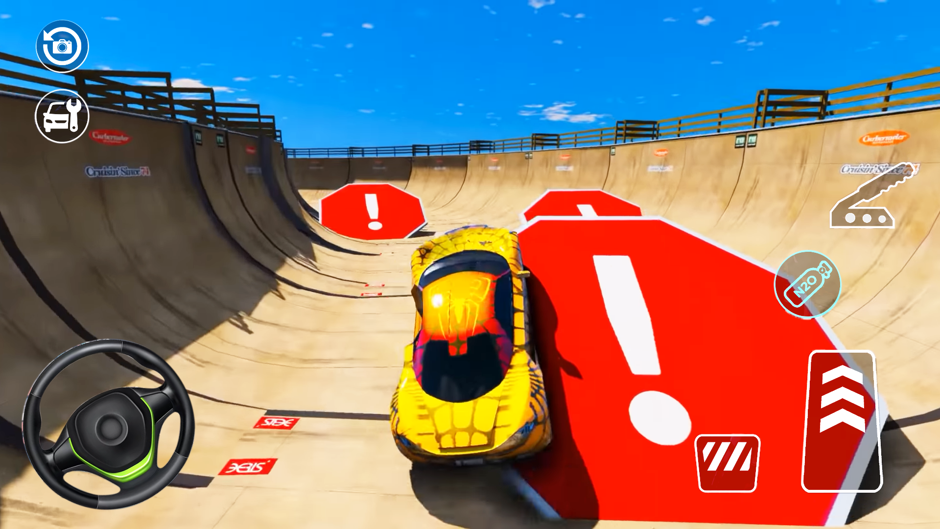 اسکرین شات 6 بازی Mega Ramp Car: Ultimate Racing