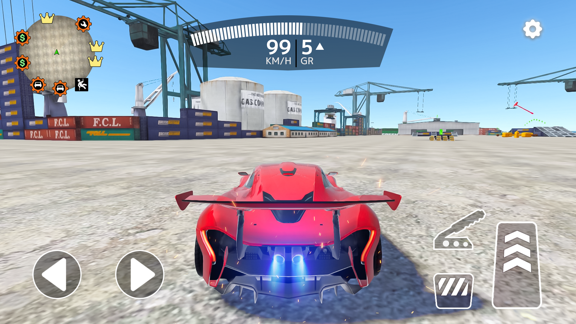 اسکرین شات 5 بازی Real Car Crash : Car Driving