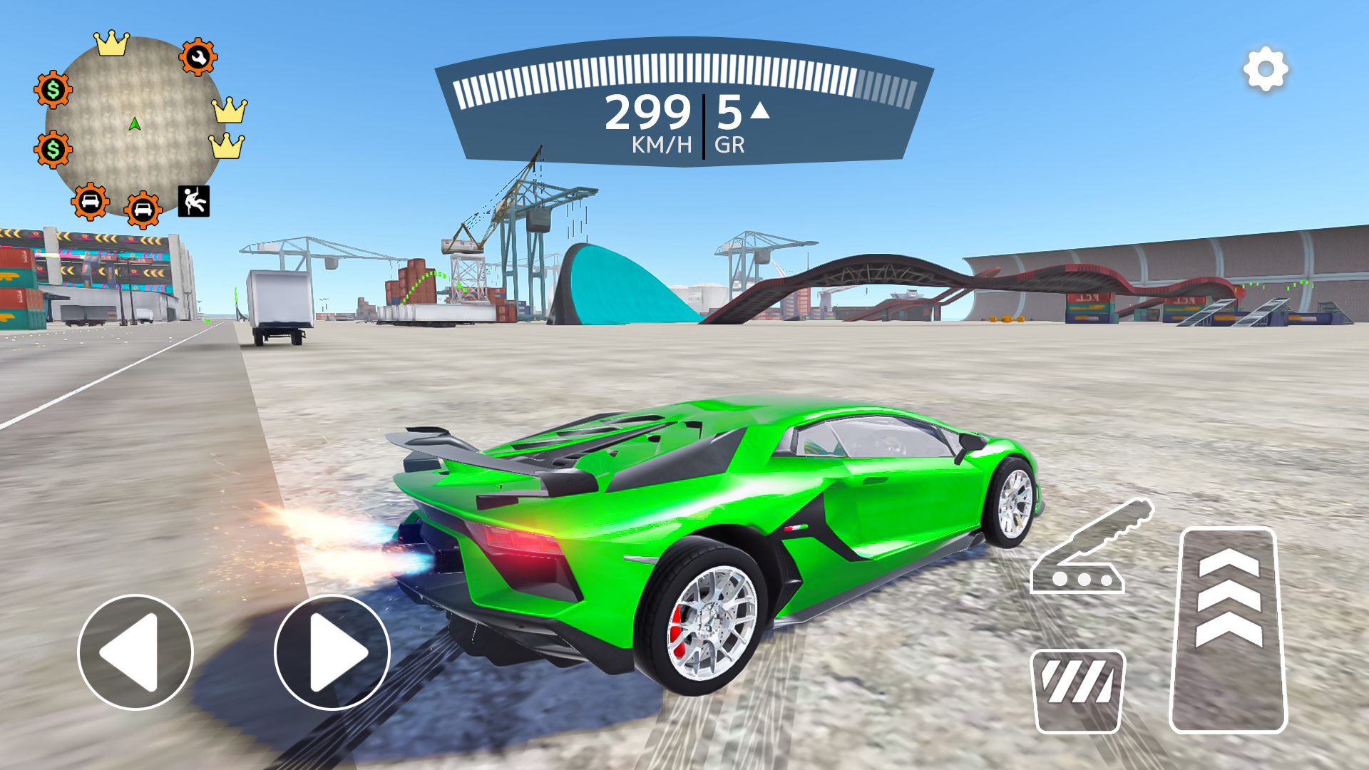 اسکرین شات 4 بازی Real Car Crash : Car Driving