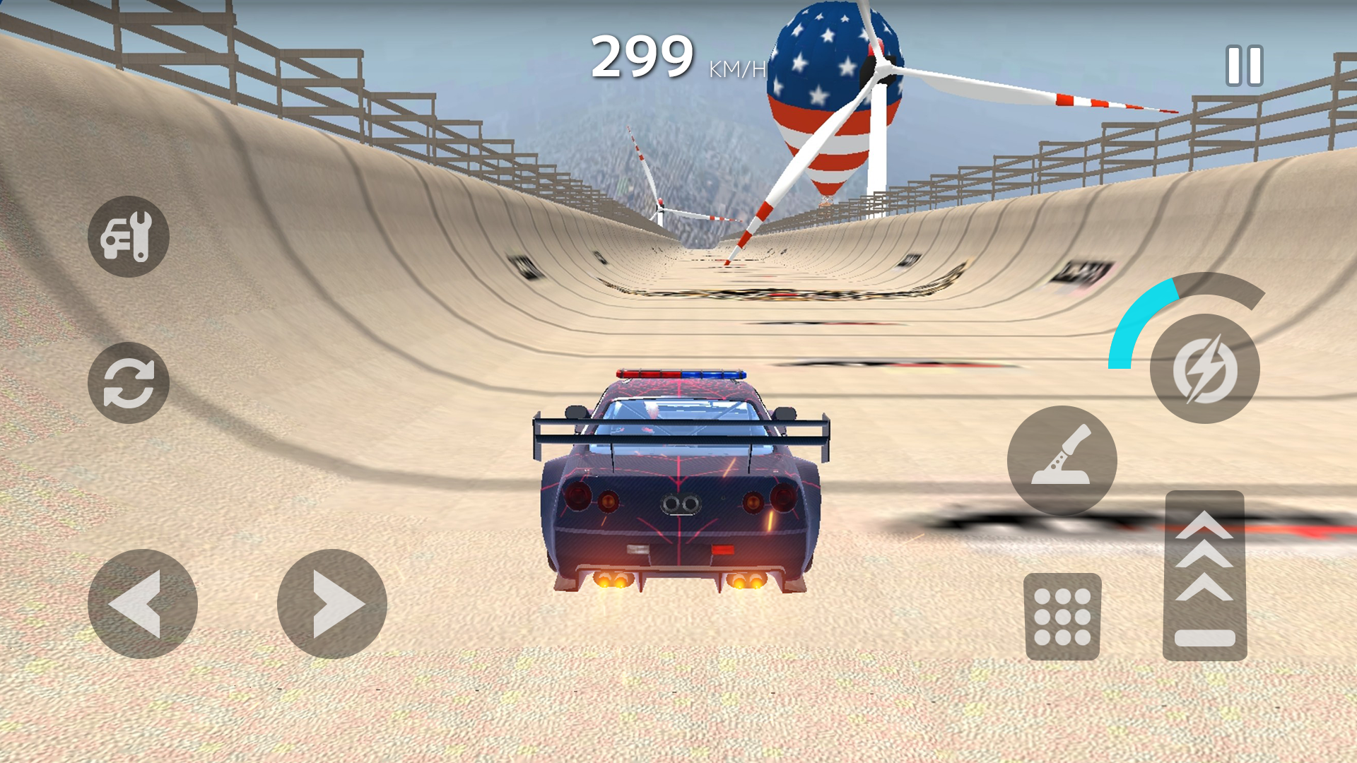 اسکرین شات 5 بازی Superhero Car Mega Ramp Jump V