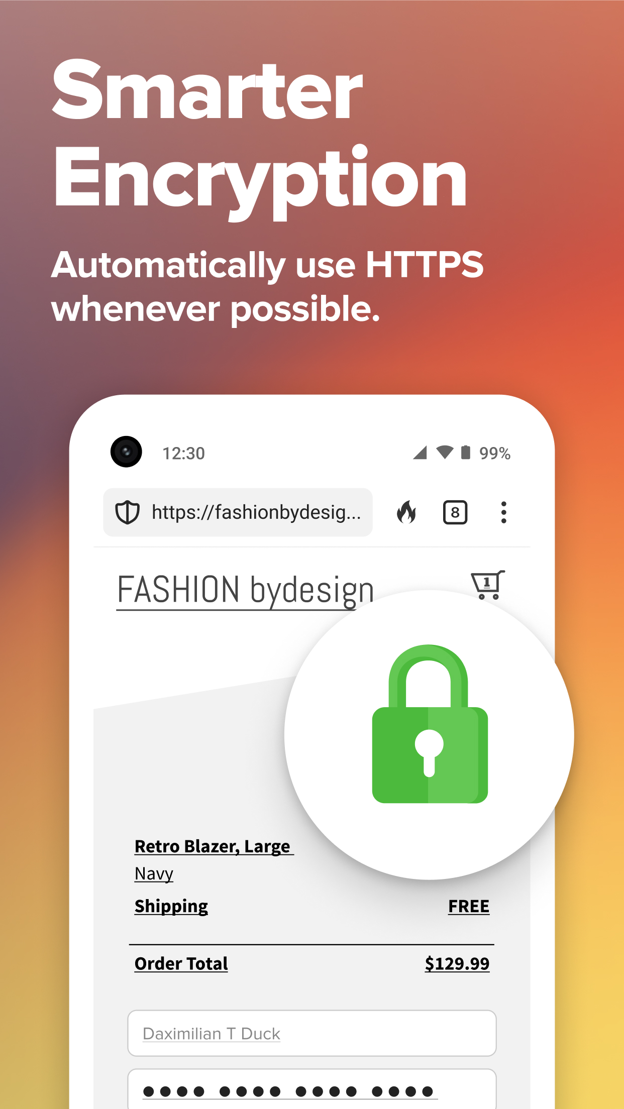 اسکرین شات 6 برنامه DuckDuckGo Private Browser