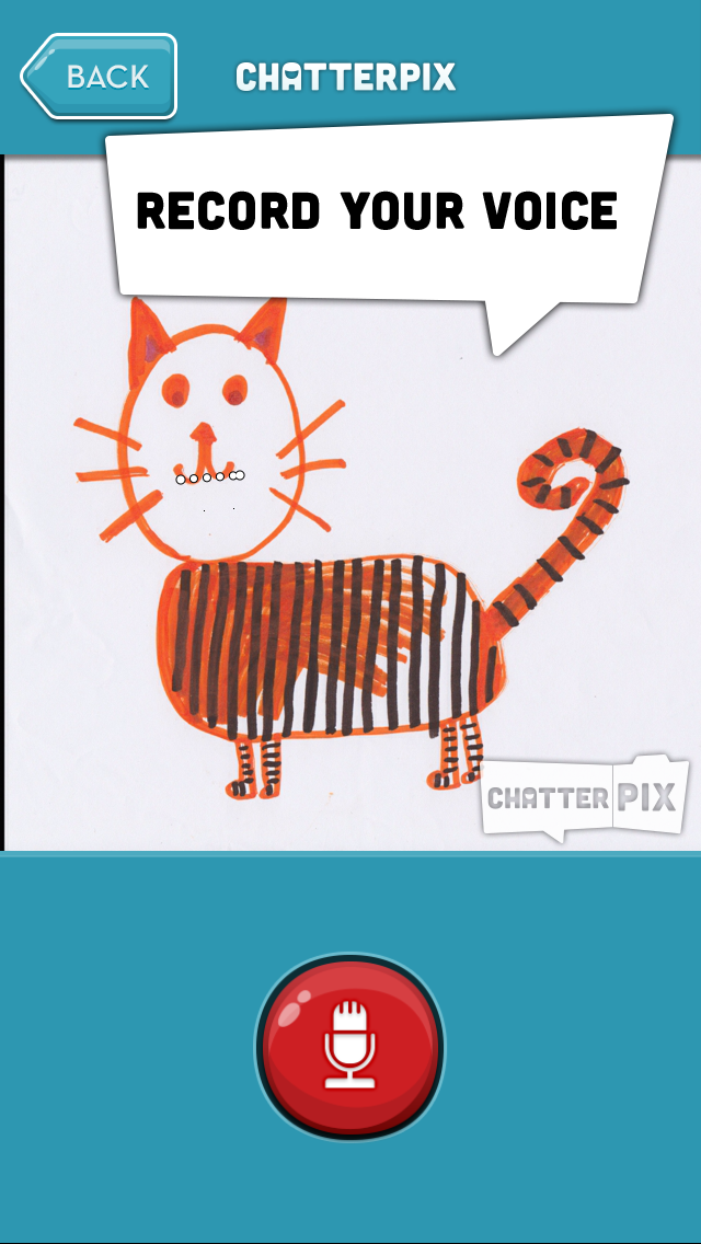 اسکرین شات 2 برنامه ChatterPix Kids