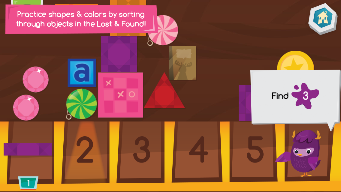 اسکرین شات 4 برنامه Moose Math by Duck Duck Moose