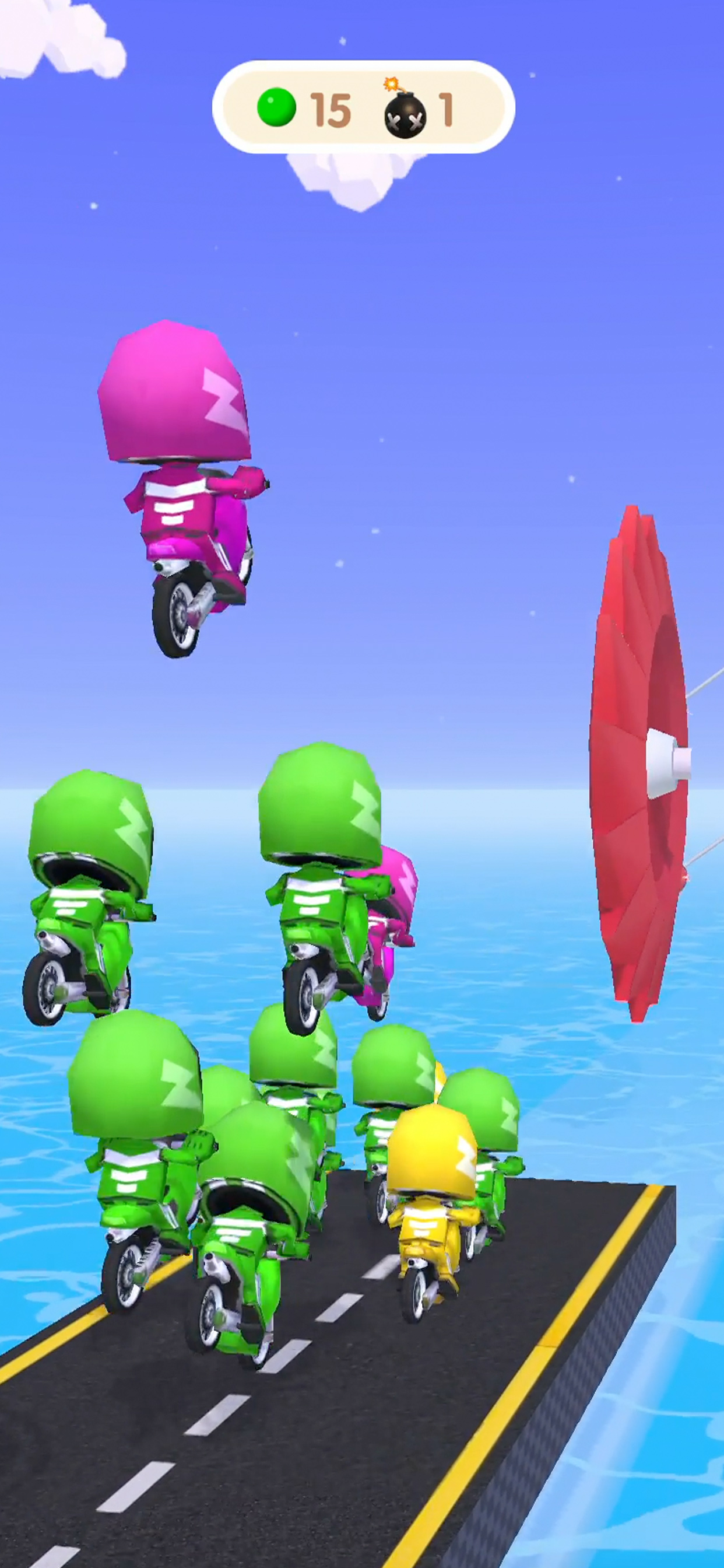 اسکرین شات 1 بازی Bumpy Rush