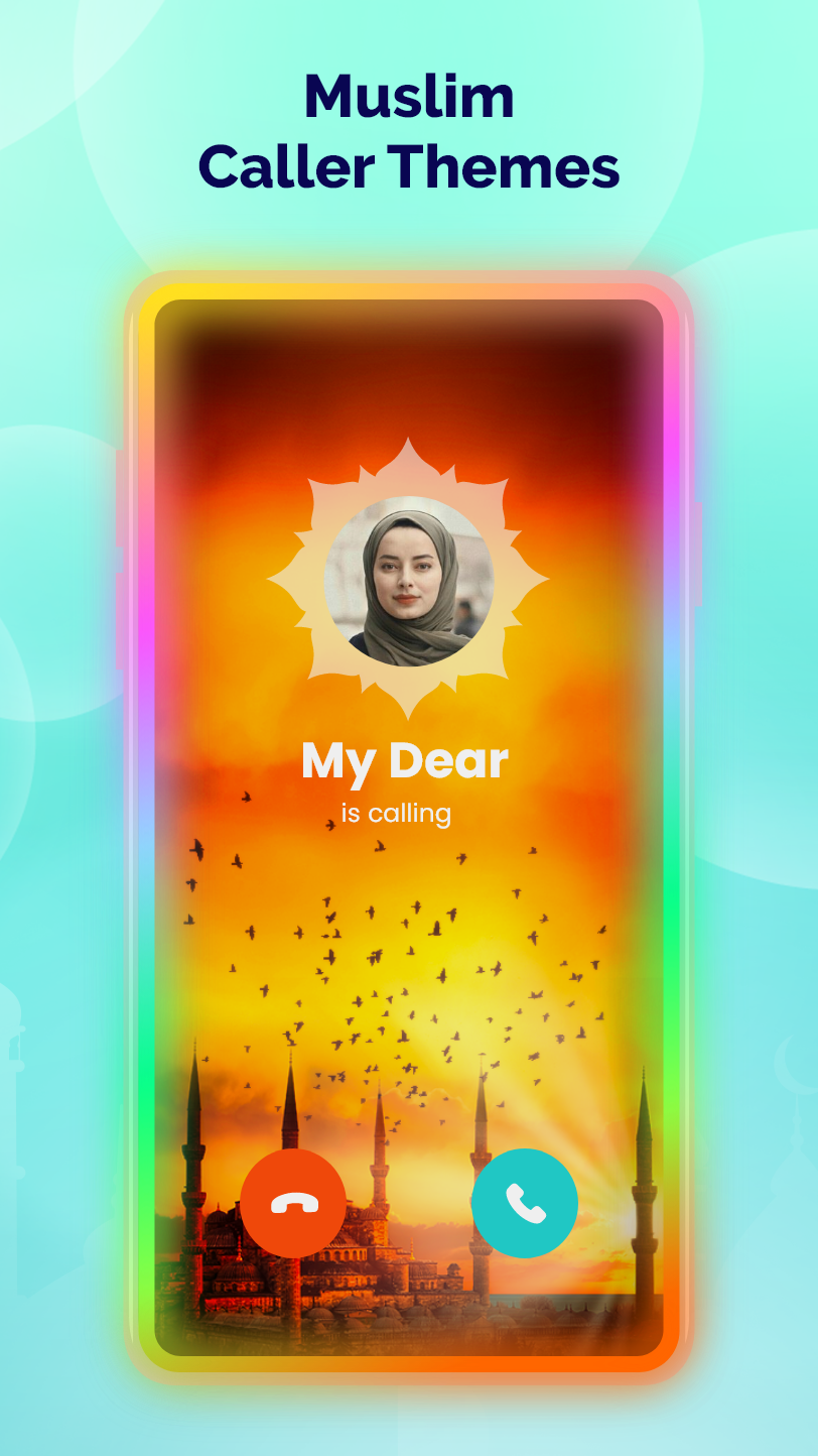 اسکرین شات 5 برنامه Duff Qibla Finder, Prayer Time