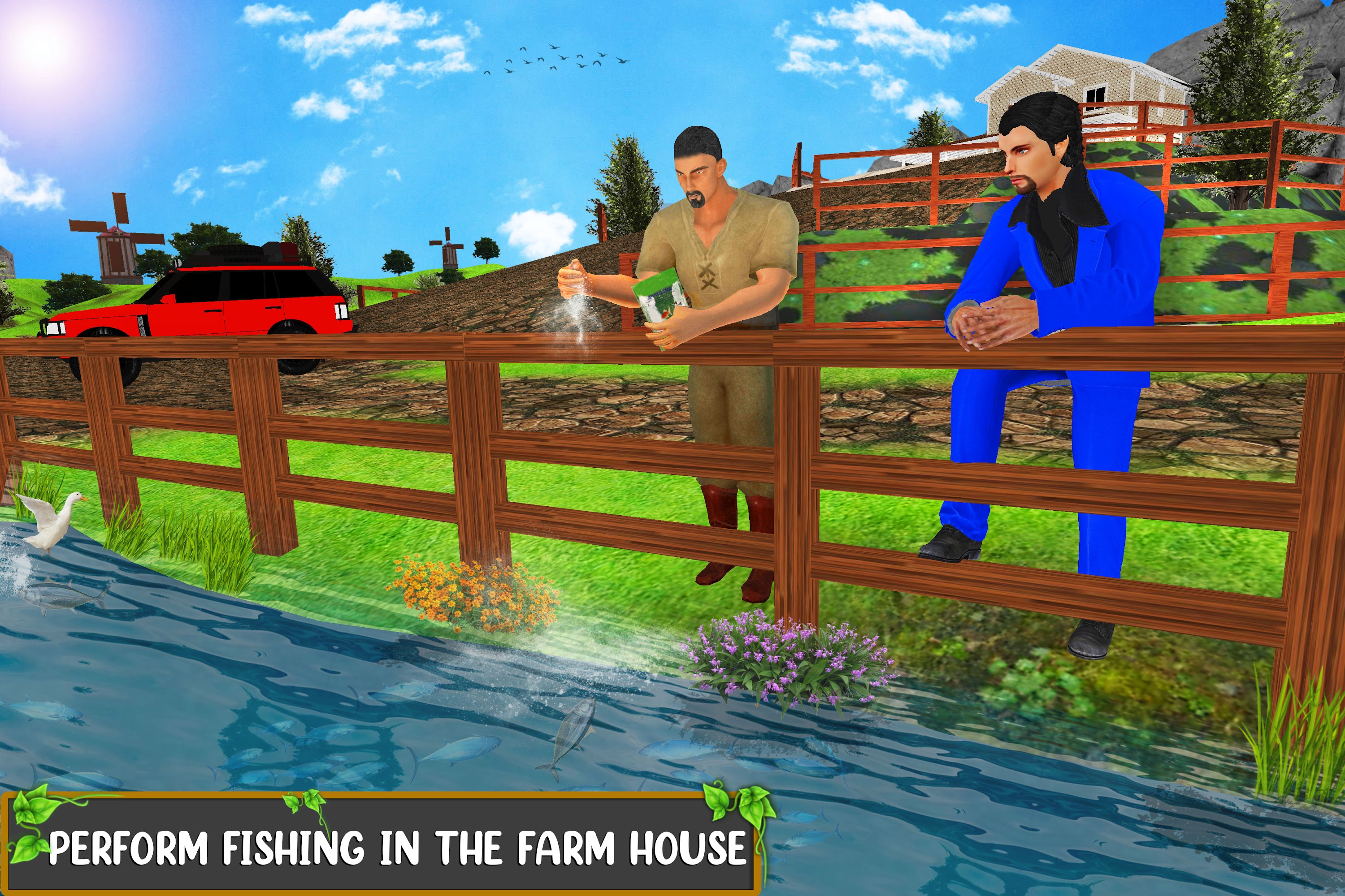 اسکرین شات 3 برنامه Animal Farm Simulator Farming