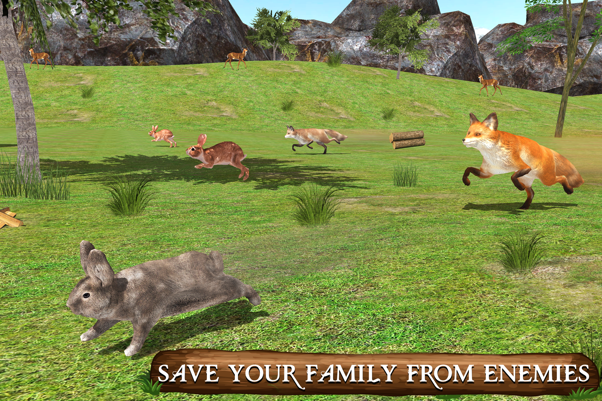اسکرین شات 4 برنامه Ultimate Rabbit Simulator Game