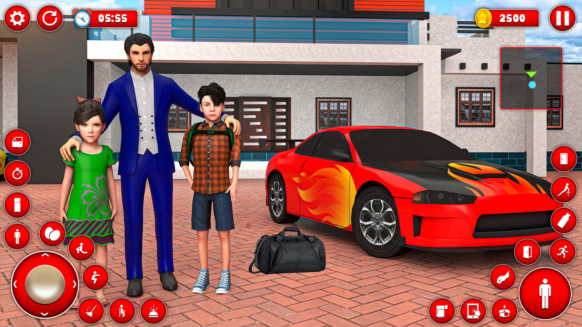 اسکرین شات 2 برنامه Single Dad Family Daddy Life