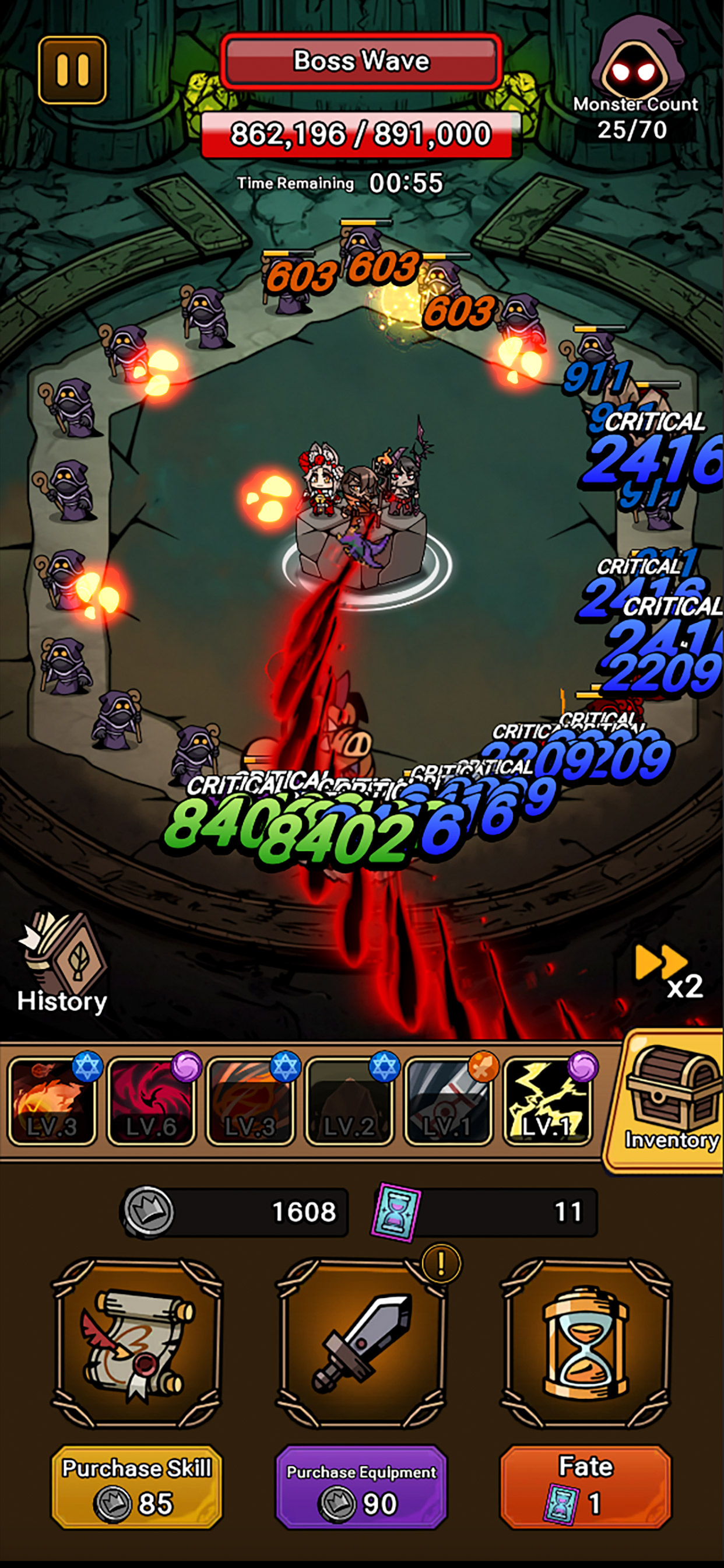 اسکرین شات 5 بازی Dungeon Random Defense