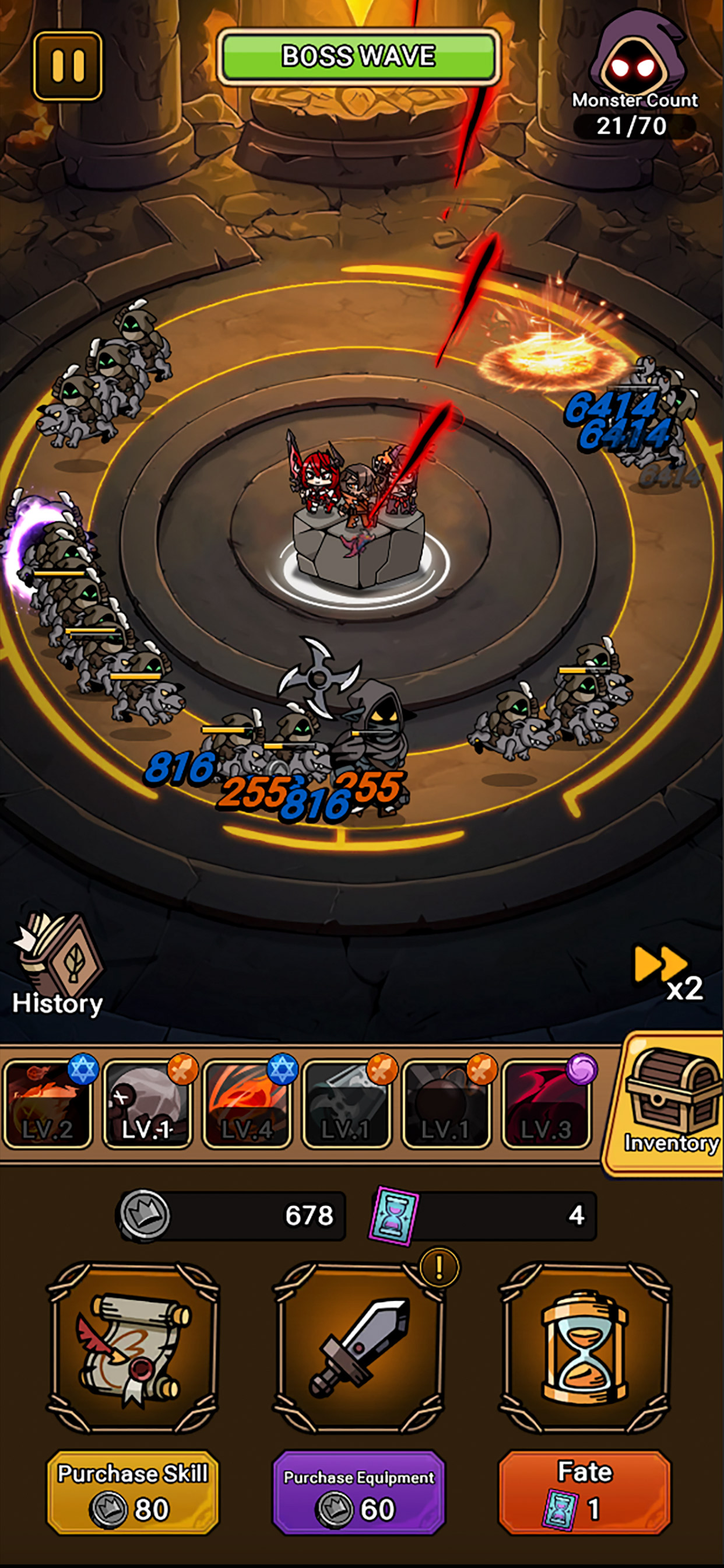 اسکرین شات 6 بازی Dungeon Random Defense