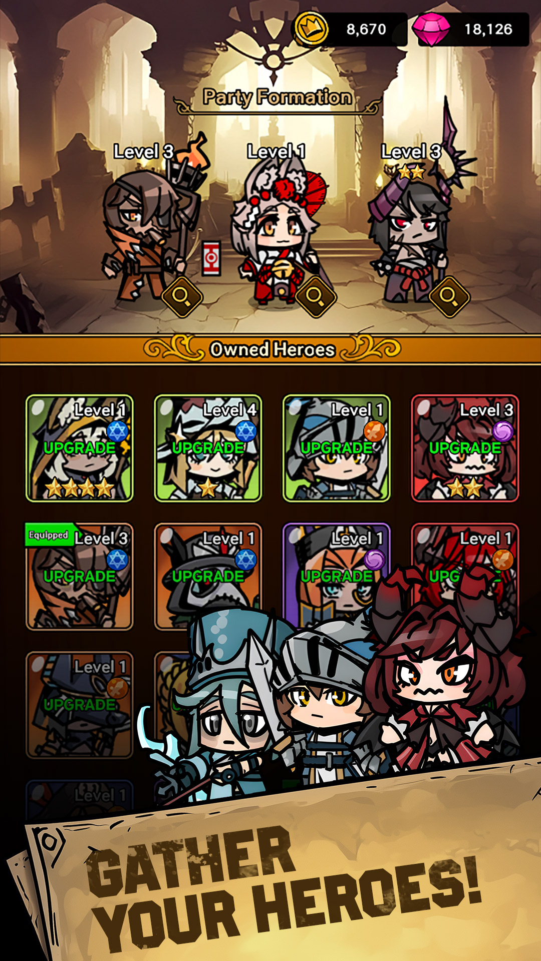 اسکرین شات 4 بازی Dungeon Random Defense