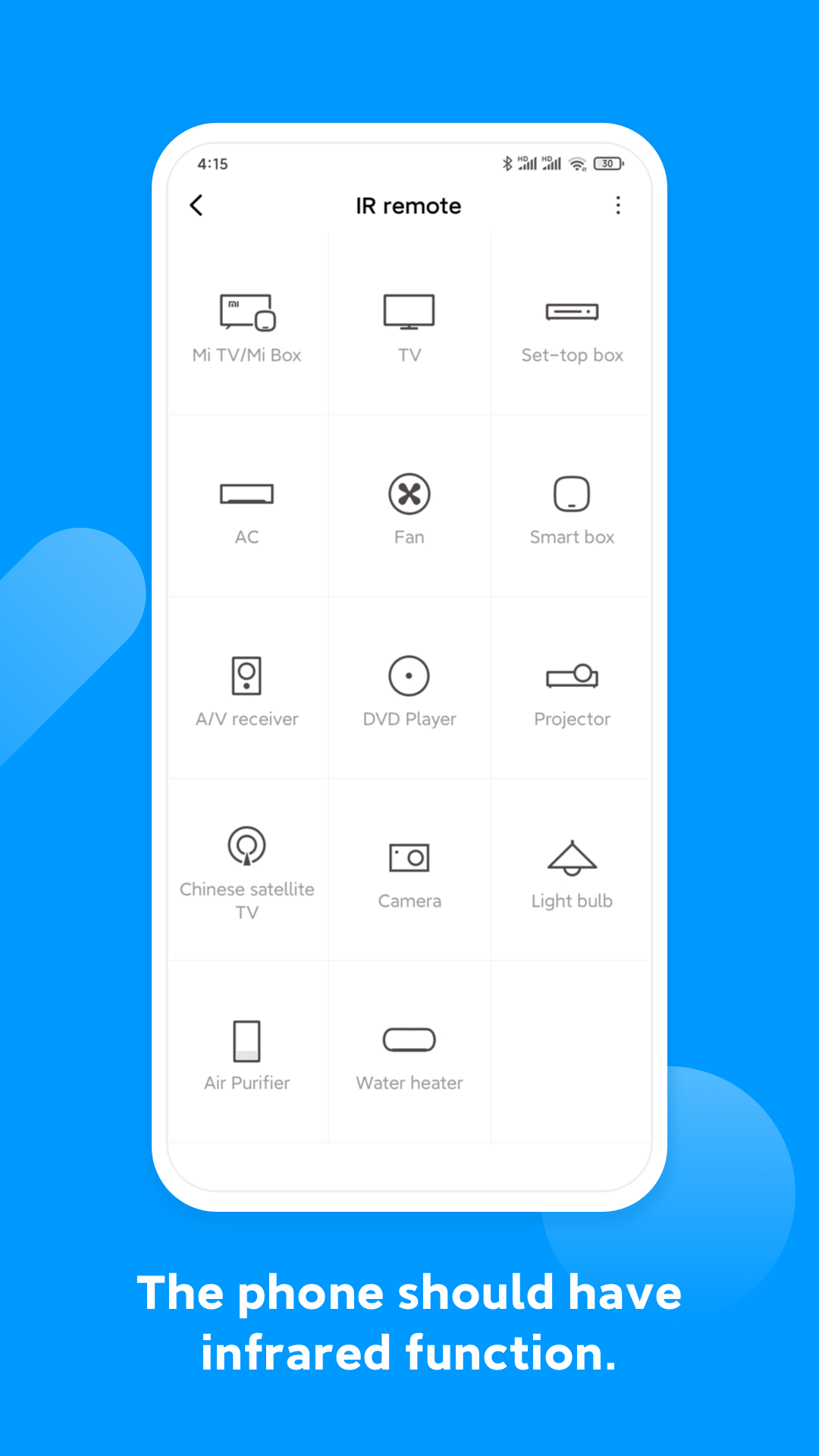 اسکرین شات 1 برنامه Mi Remote controller - for TV,
