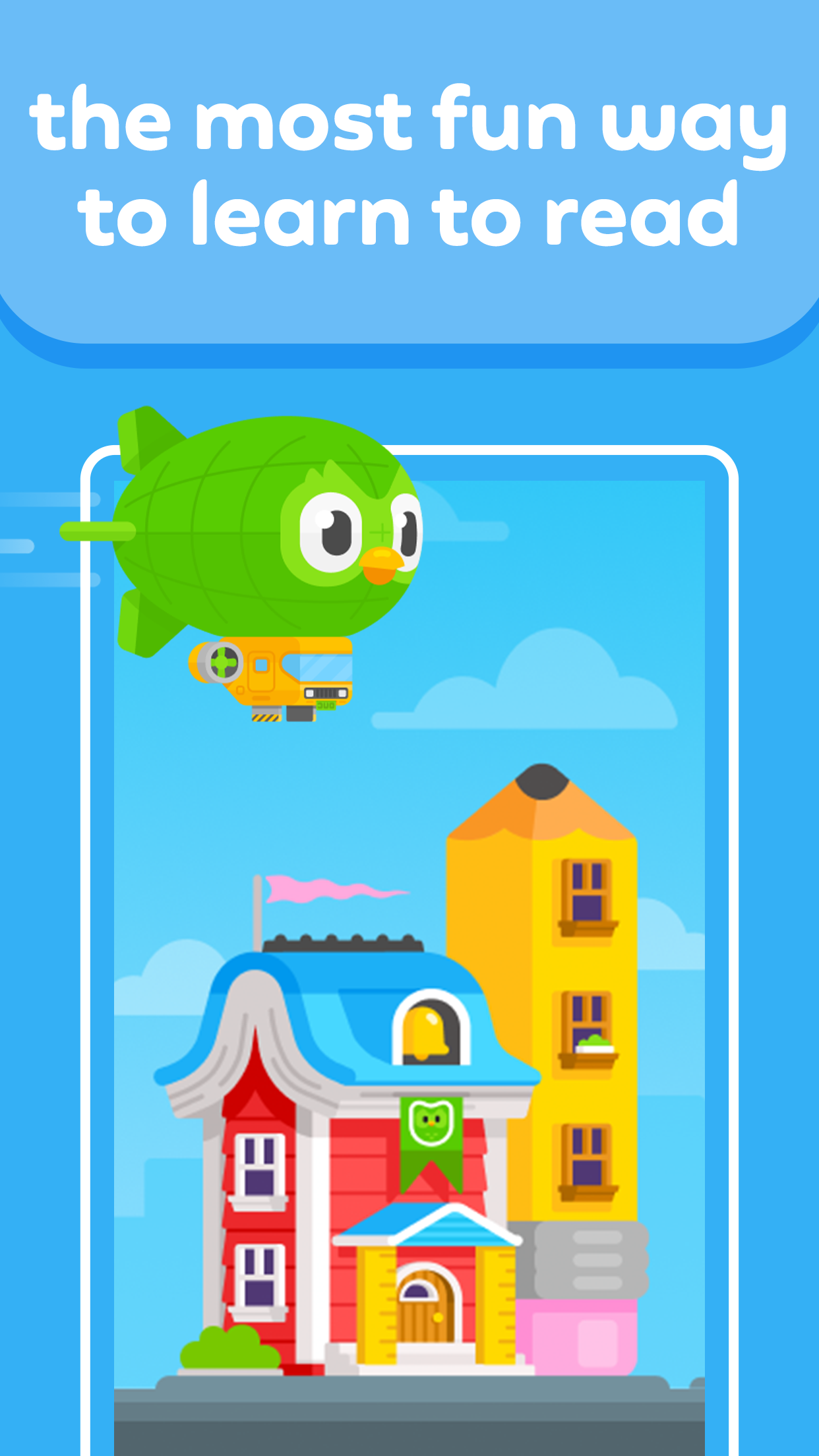 اسکرین شات 1 برنامه Learn to Read - Duolingo ABC