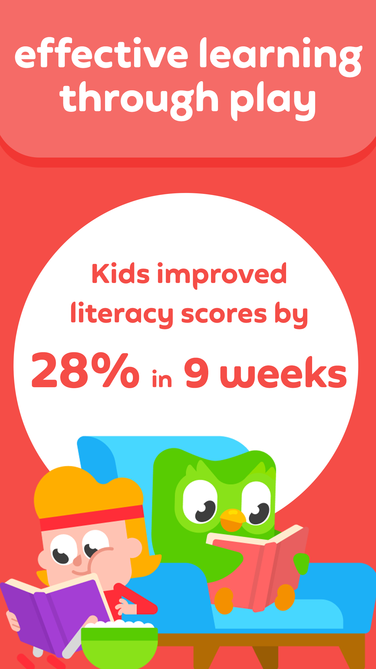 اسکرین شات 2 برنامه Learn to Read - Duolingo ABC
