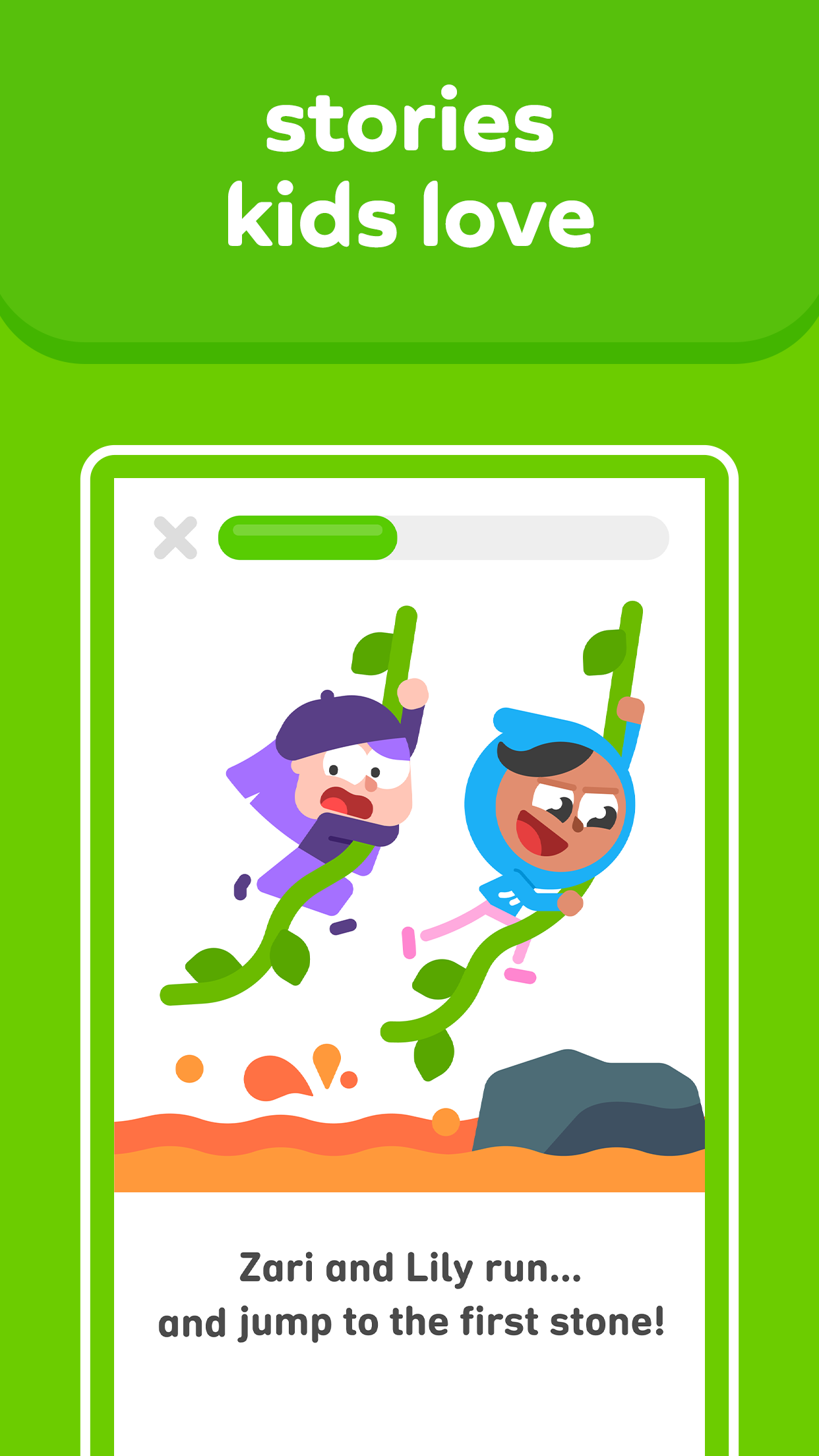 اسکرین شات 4 برنامه Learn to Read - Duolingo ABC