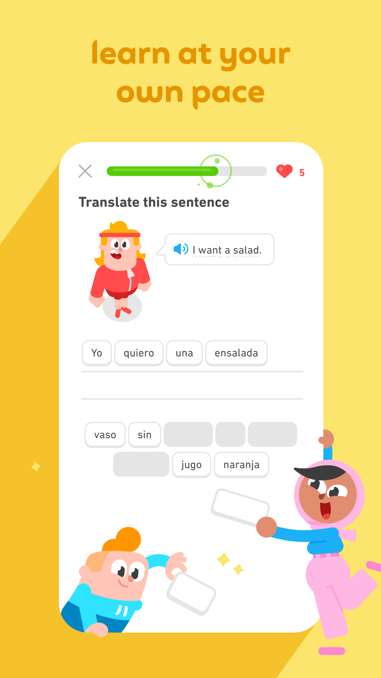 اسکرین شات 4 برنامه دولینگو - Duolingo