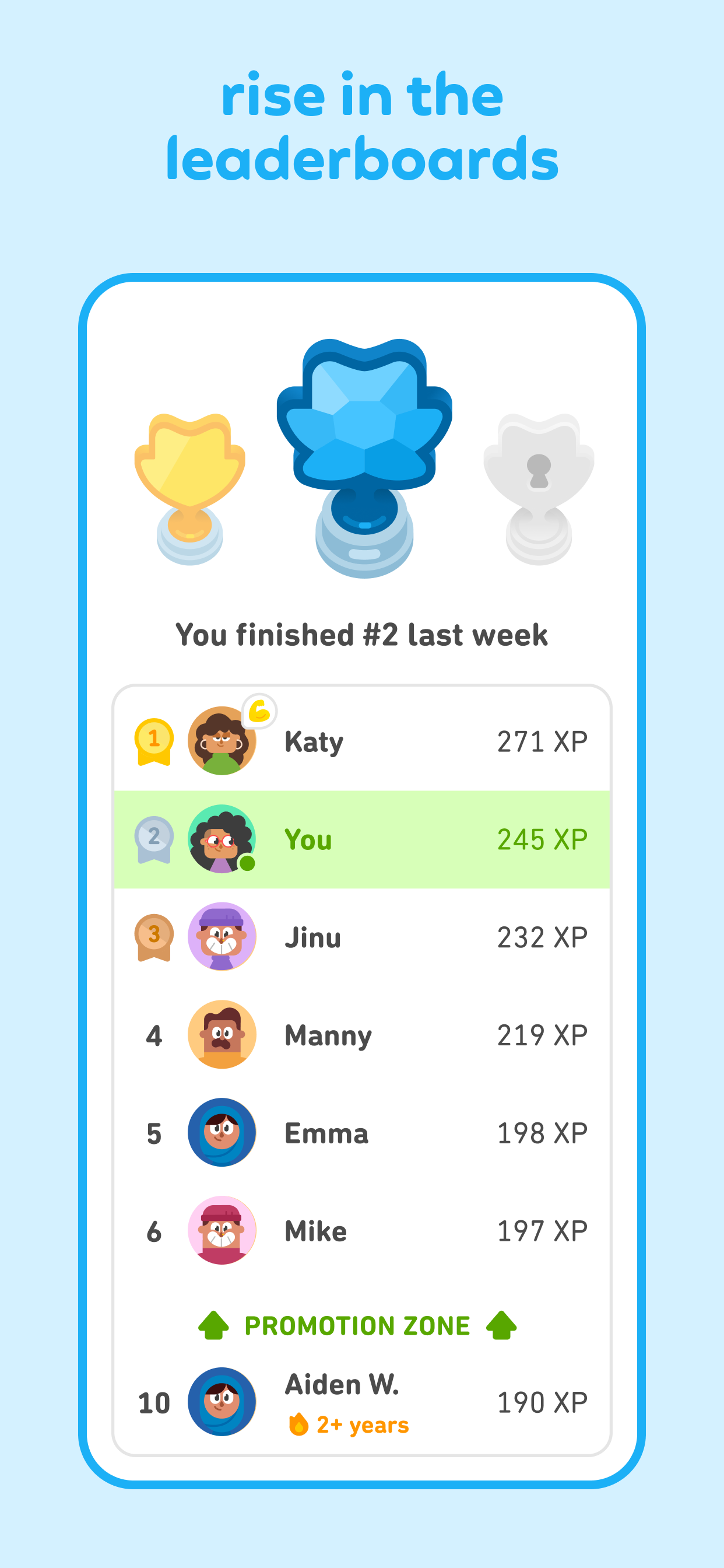 اسکرین شات 4 برنامه دولینگو - Duolingo