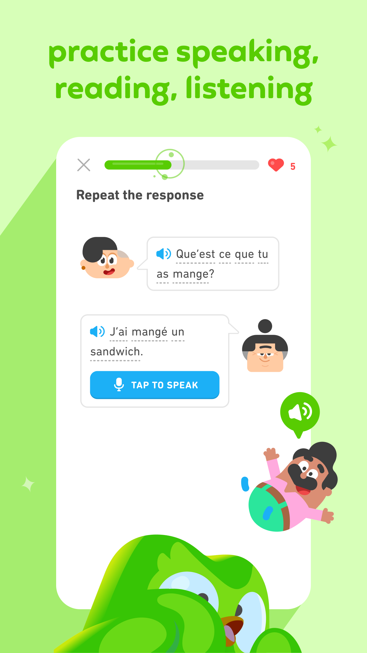 اسکرین شات 3 برنامه دولینگو - Duolingo