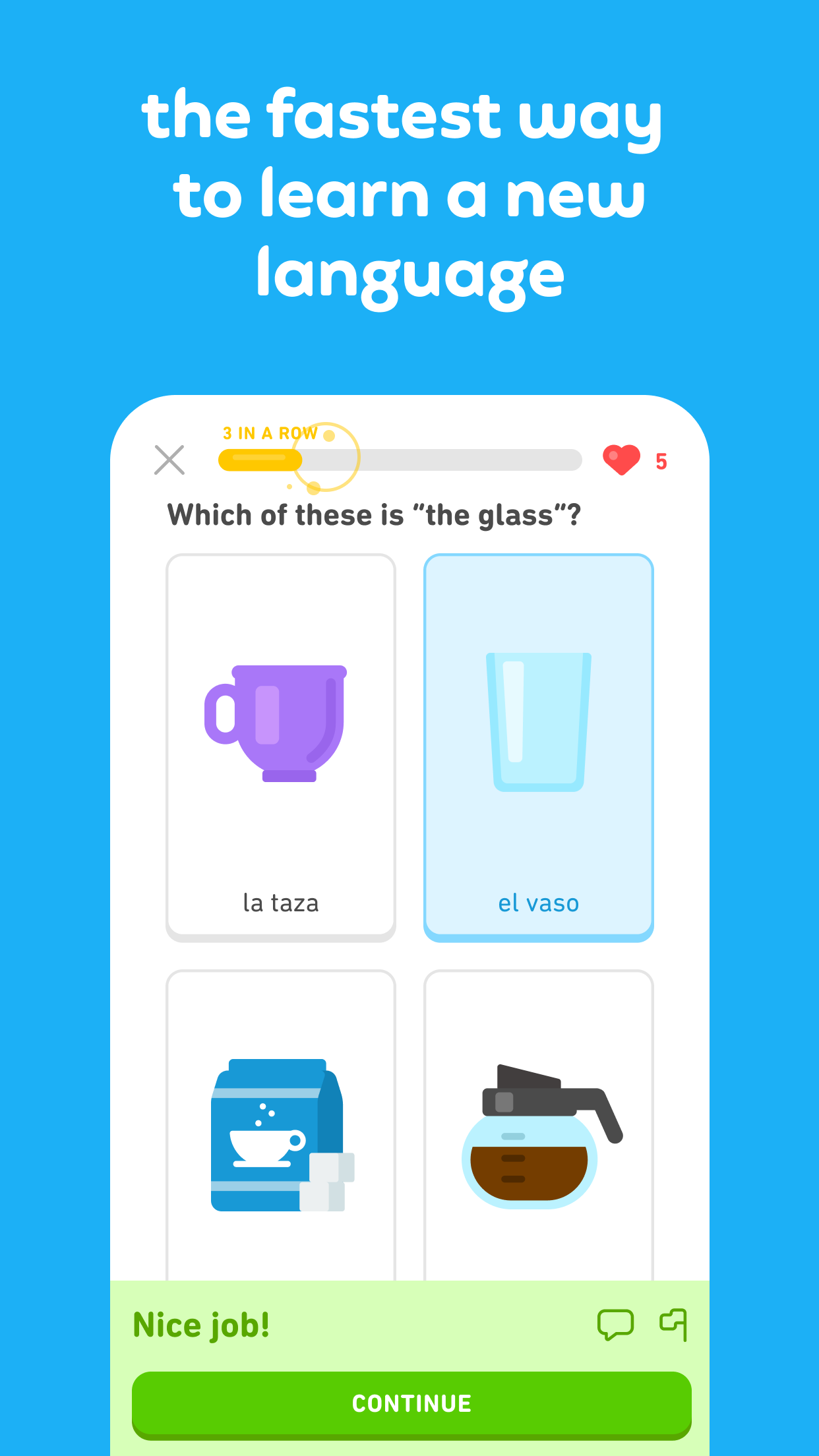 اسکرین شات برنامه دولینگو - Duolingo 2