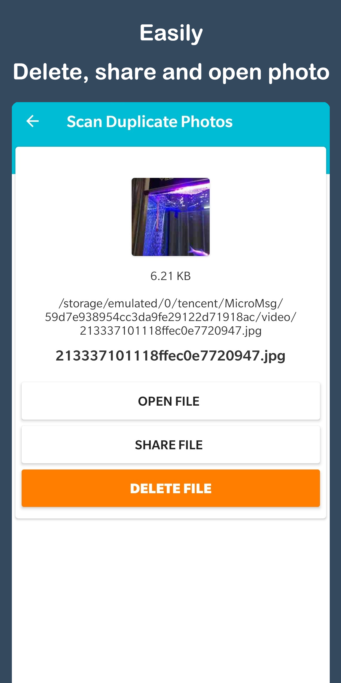 اسکرین شات 4 برنامه Duplicate Photo Remover
