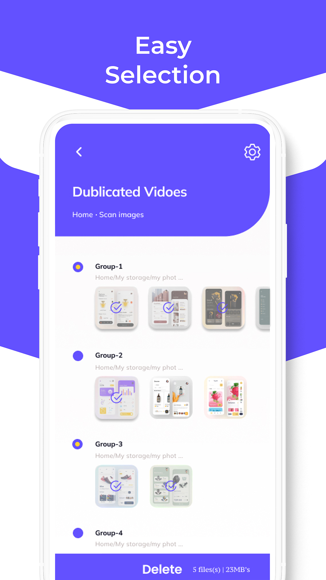 اسکرین شات 5 برنامه Duplicate file remover & Fixer