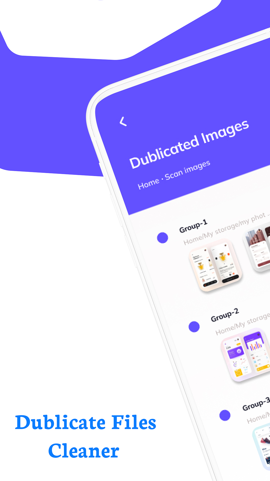 اسکرین شات 1 برنامه Duplicate file remover & Fixer
