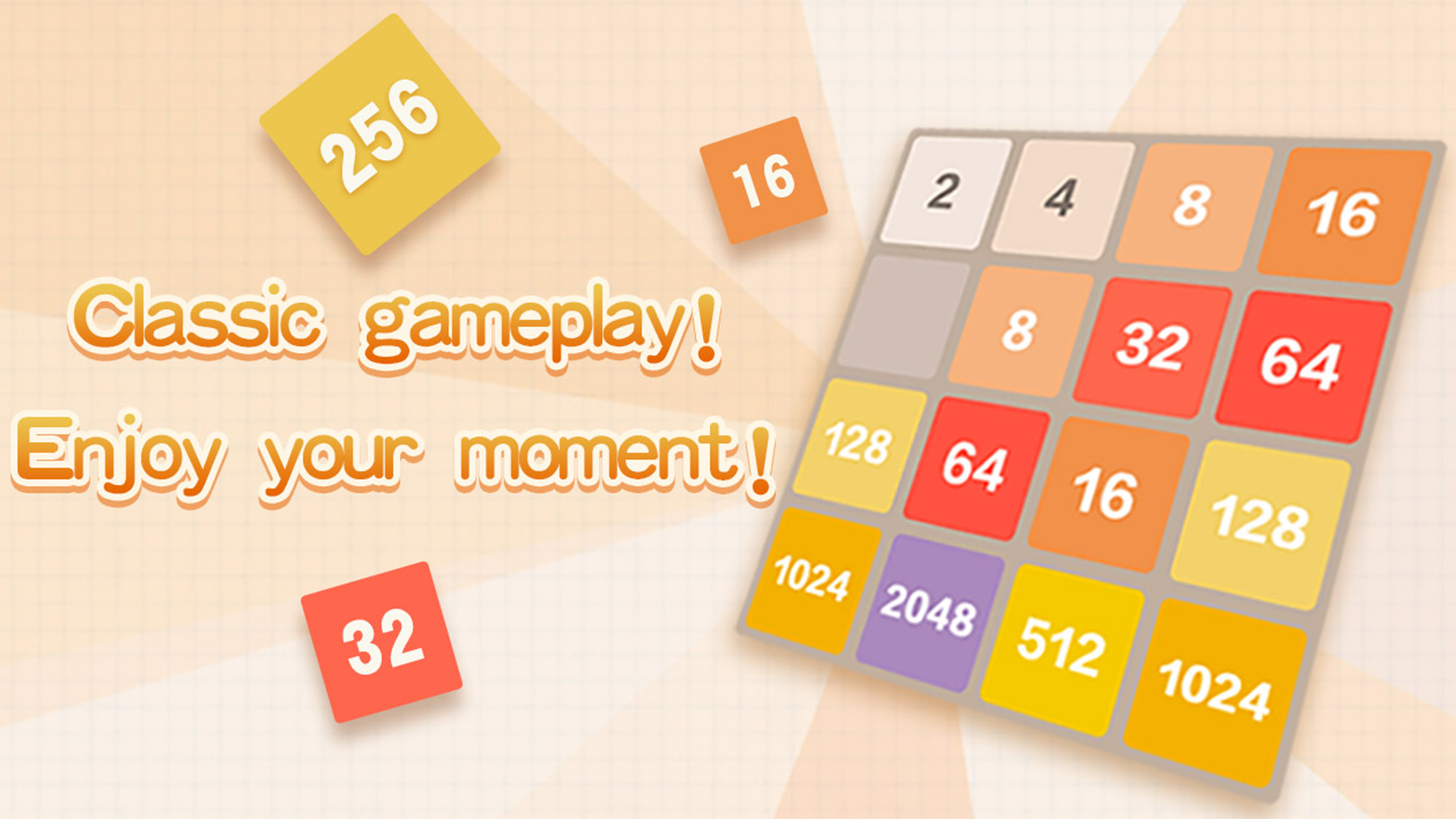 اسکرین شات 1 بازی Number Charm: 2048 Games