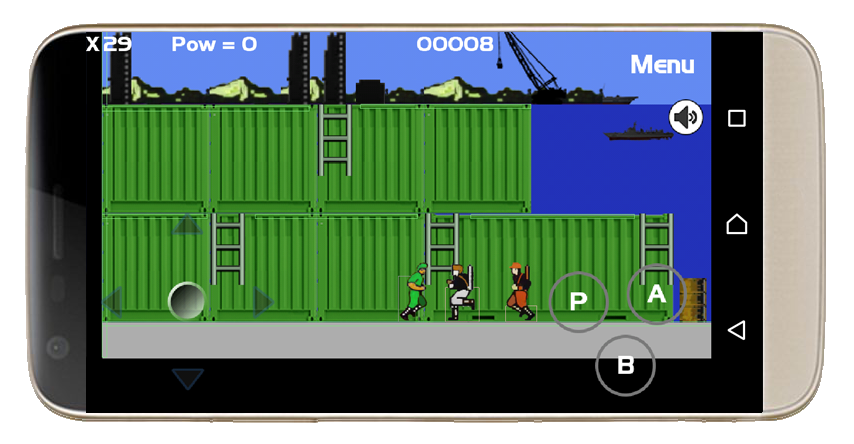 اسکرین شات 4 بازی Metal Rush Attack