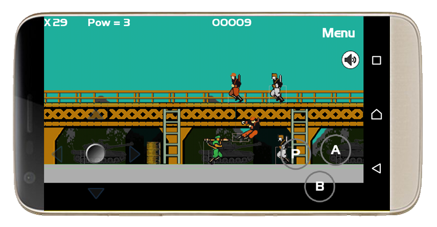 اسکرین شات 2 بازی Metal Rush Attack