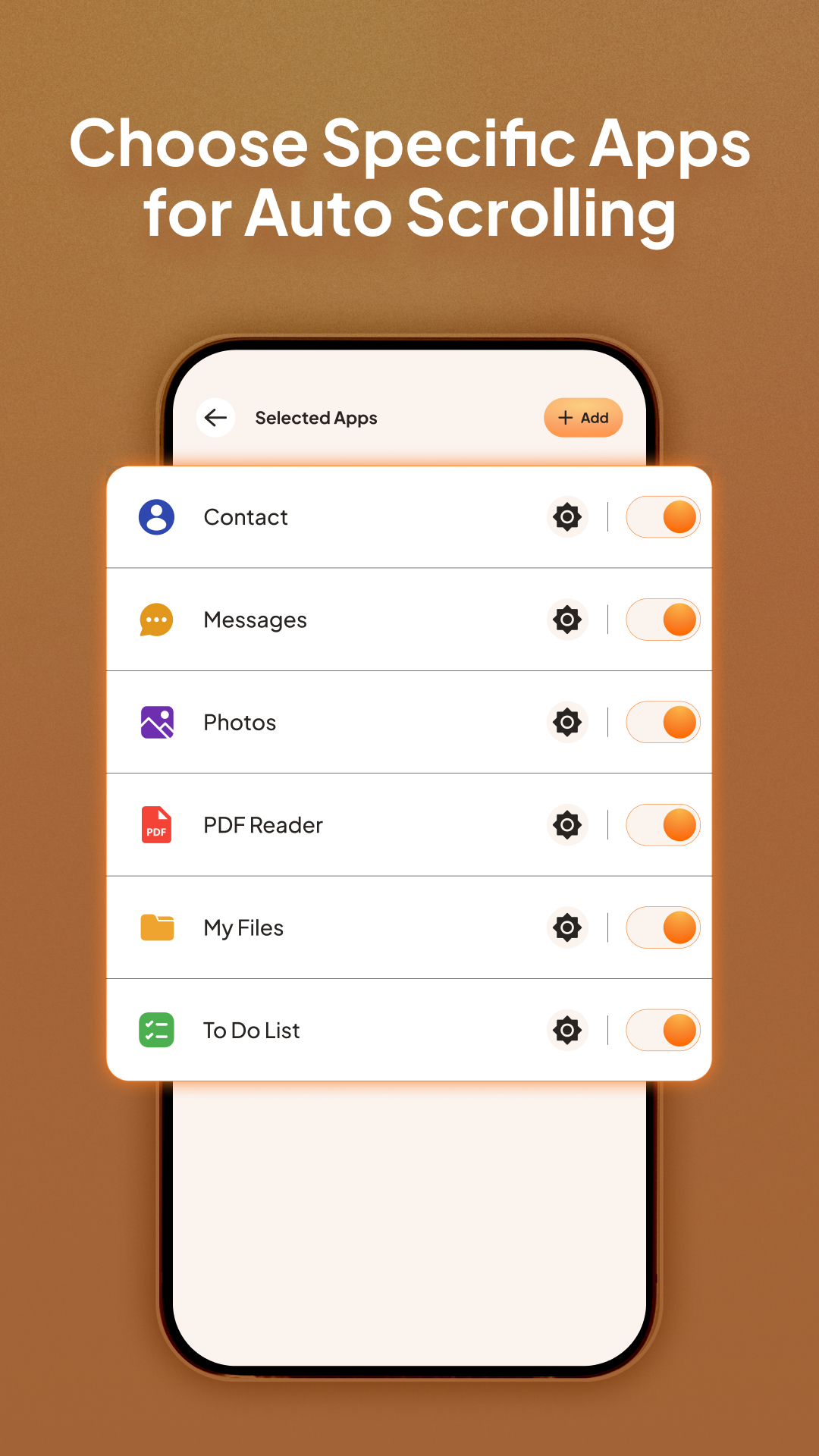اسکرین شات 7 برنامه Auto Screen Scroll