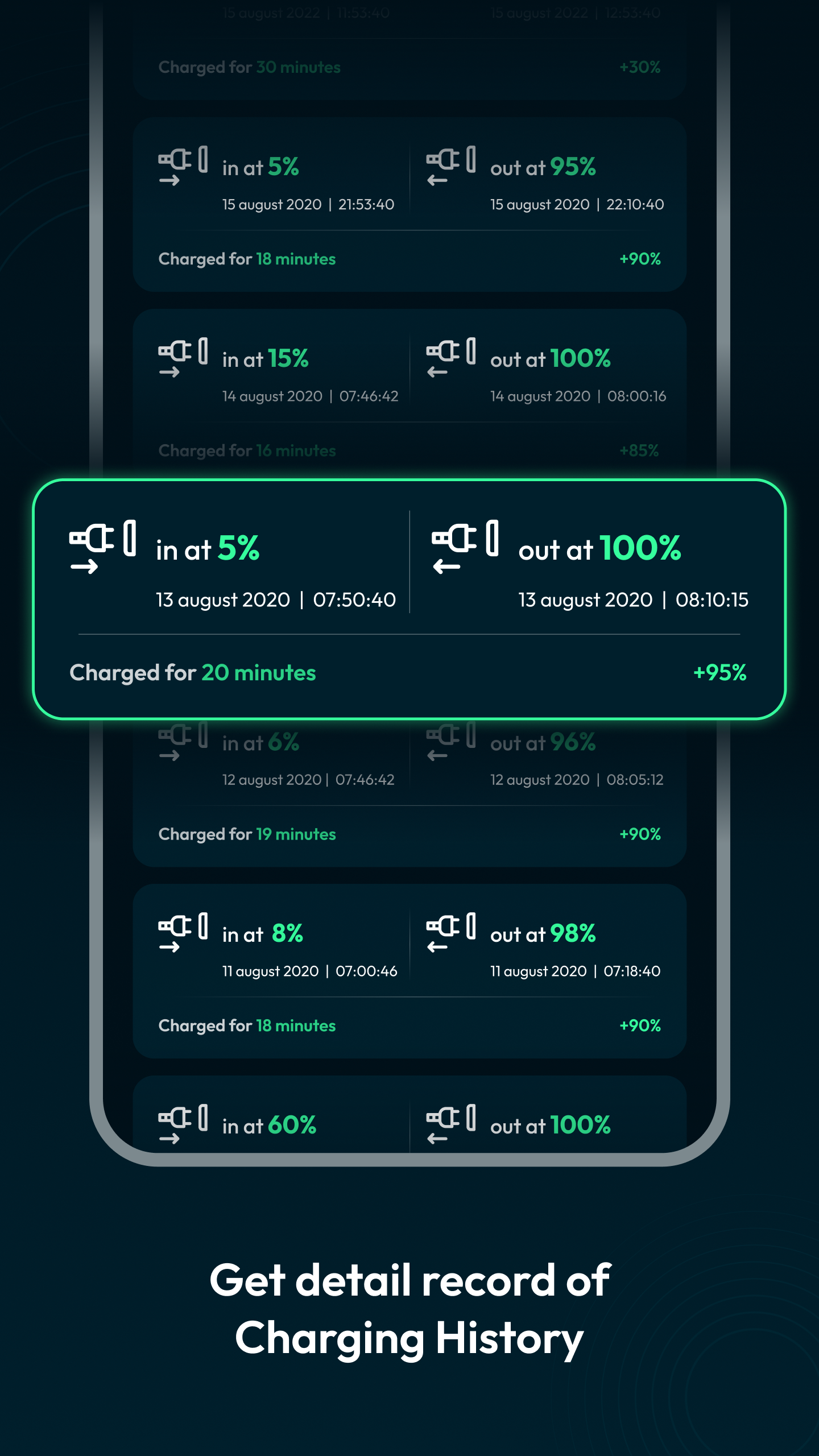 اسکرین شات 5 برنامه Smart Battery Alerts