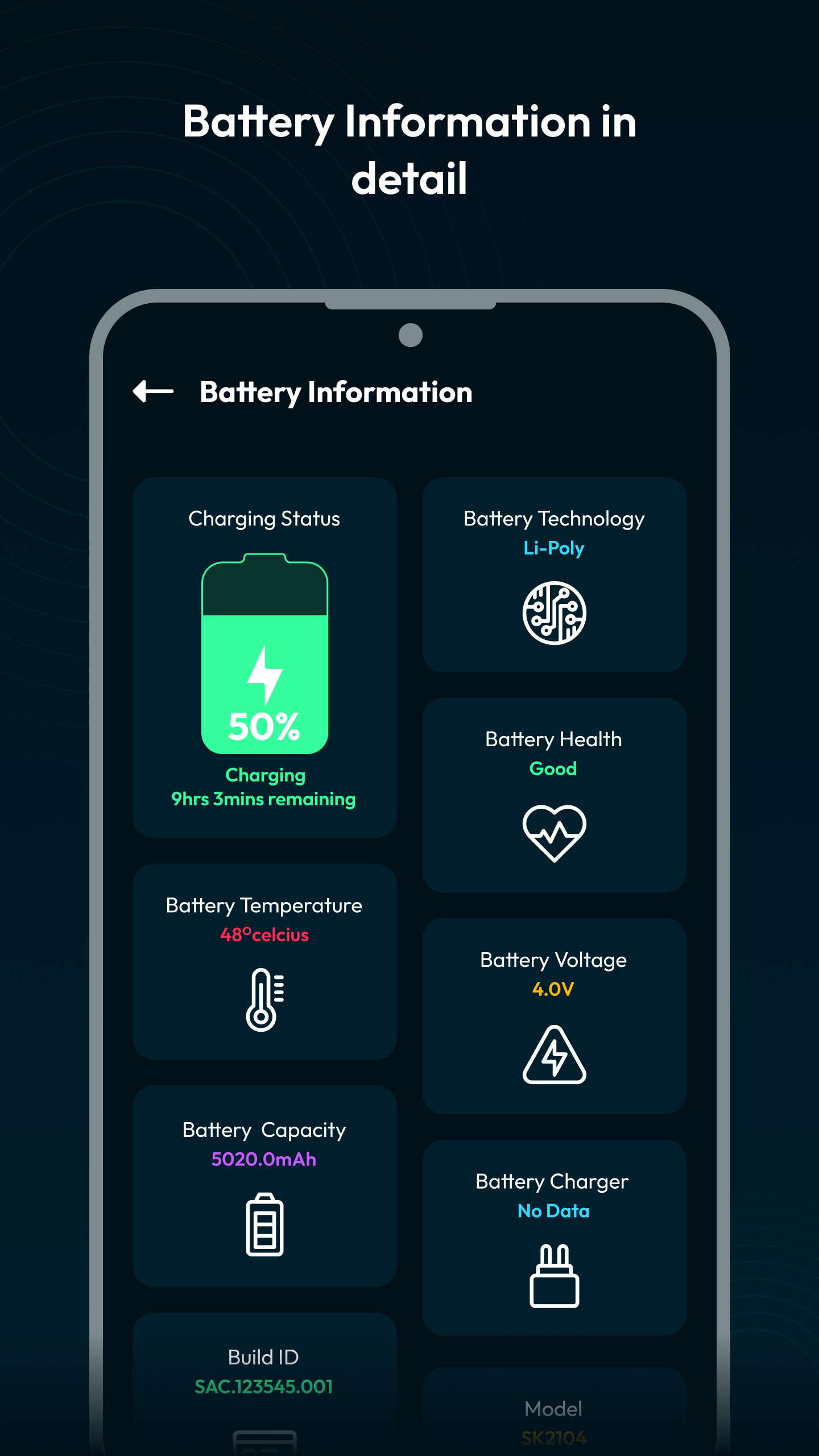 اسکرین شات 3 برنامه Smart Battery Alerts