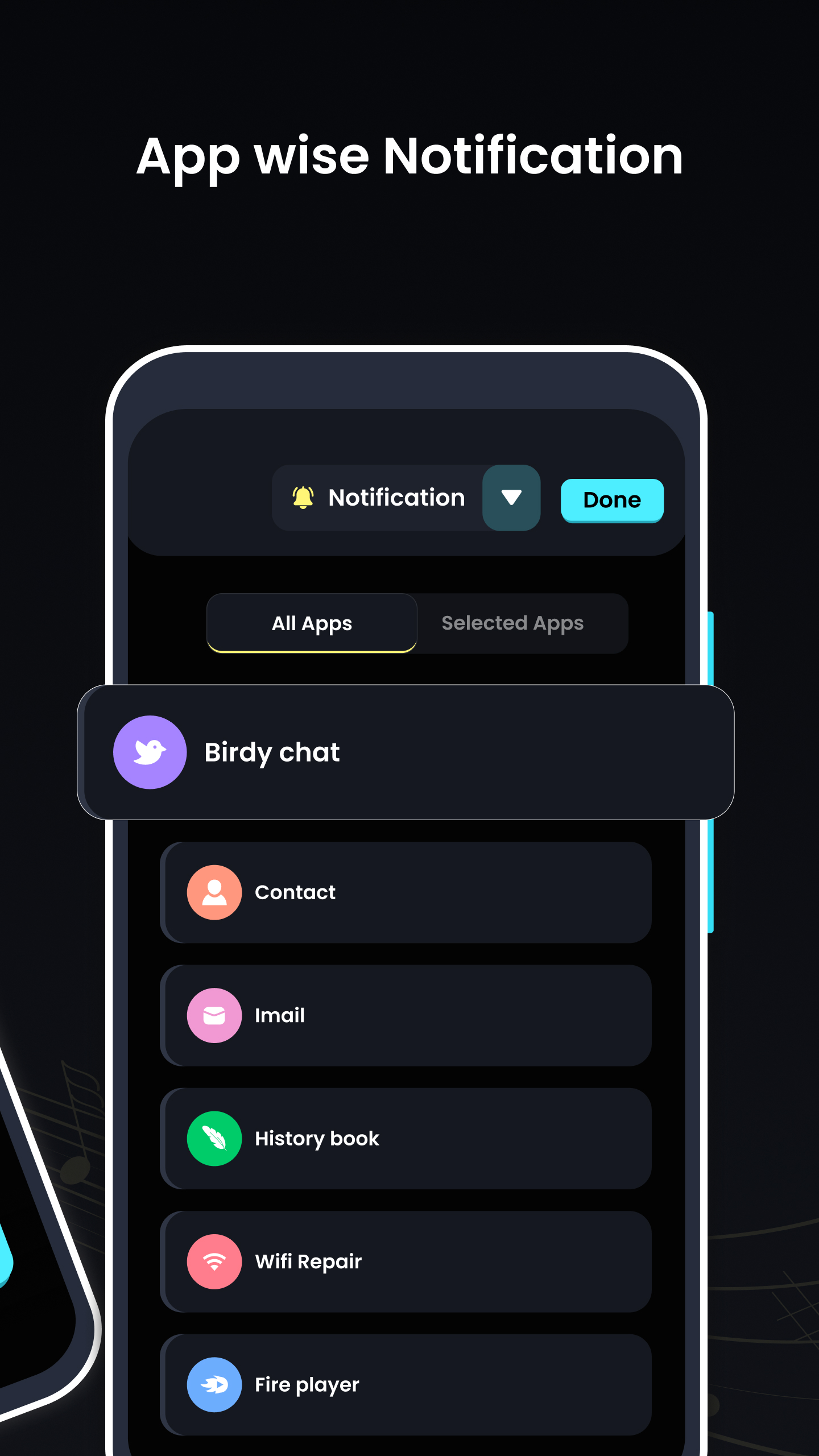 اسکرین شات 4 برنامه Ringtone Randomizer
