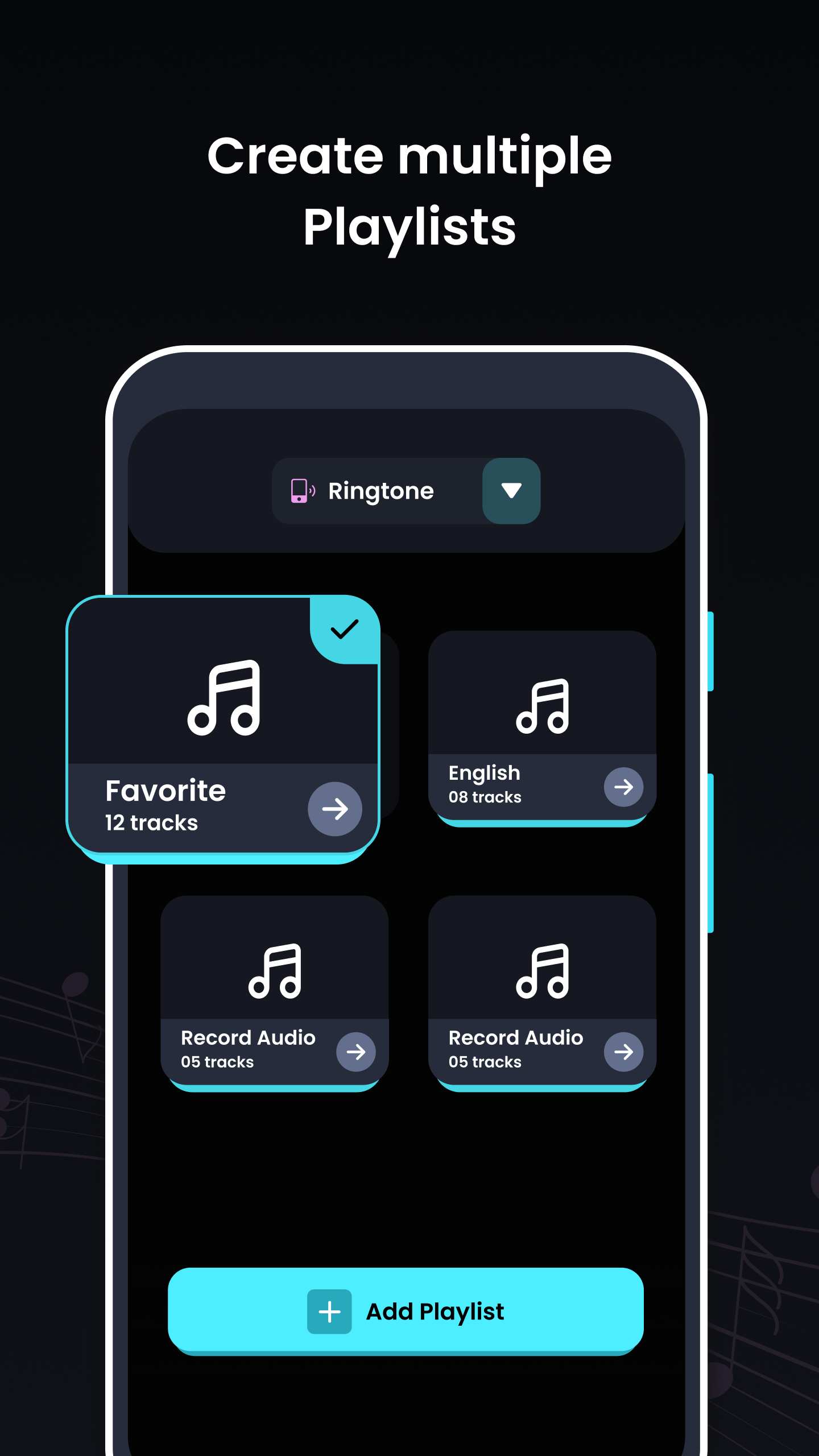 اسکرین شات 2 برنامه Ringtone Randomizer