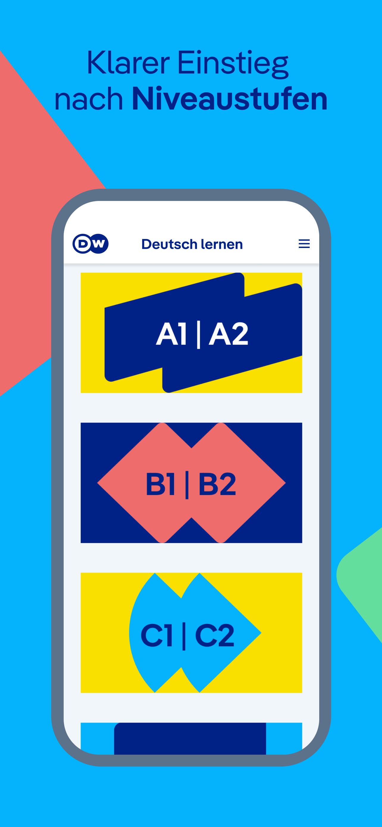 اسکرین شات 2 برنامه DW Learn German