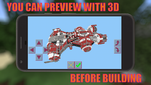 اسکرین شات 3 برنامه Best Building for Minecraft PE