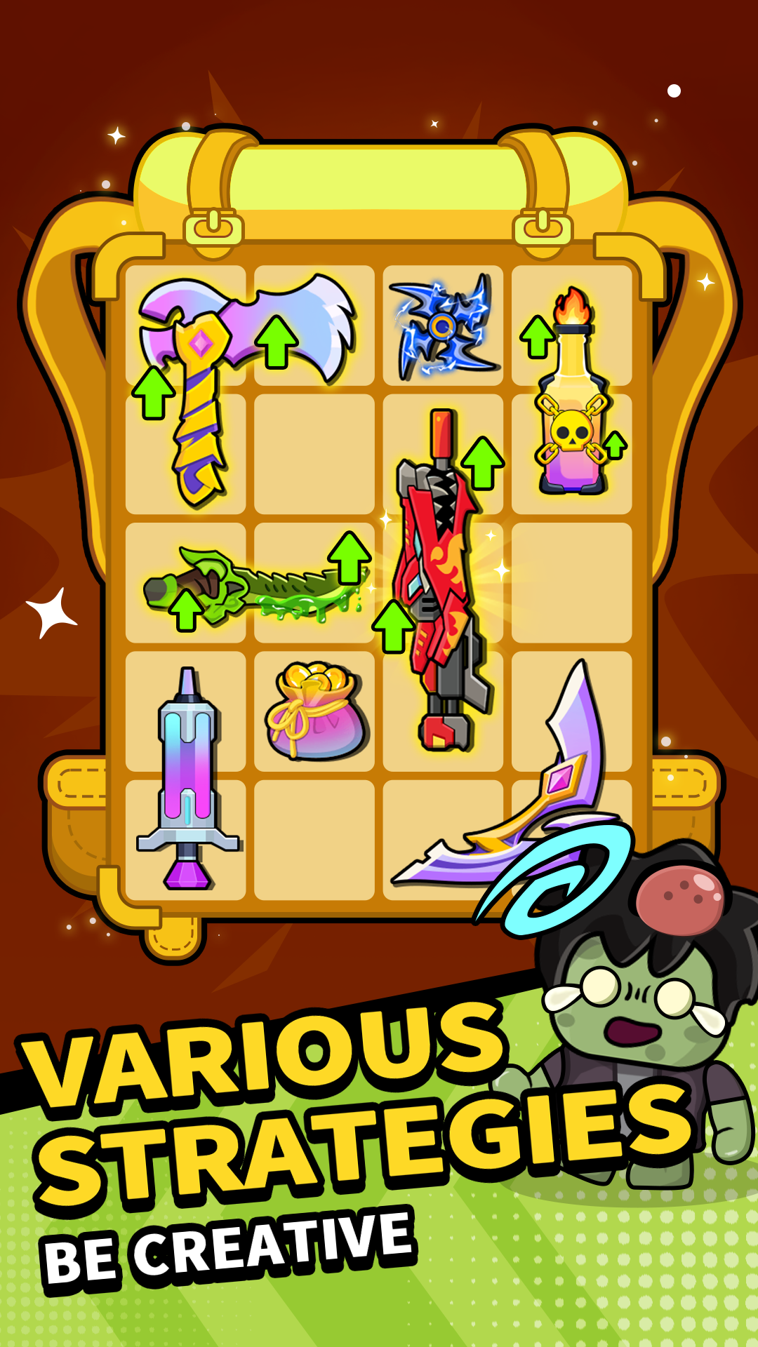 اسکرین شات 2 بازی Zombie Bag: Backpack Survivor