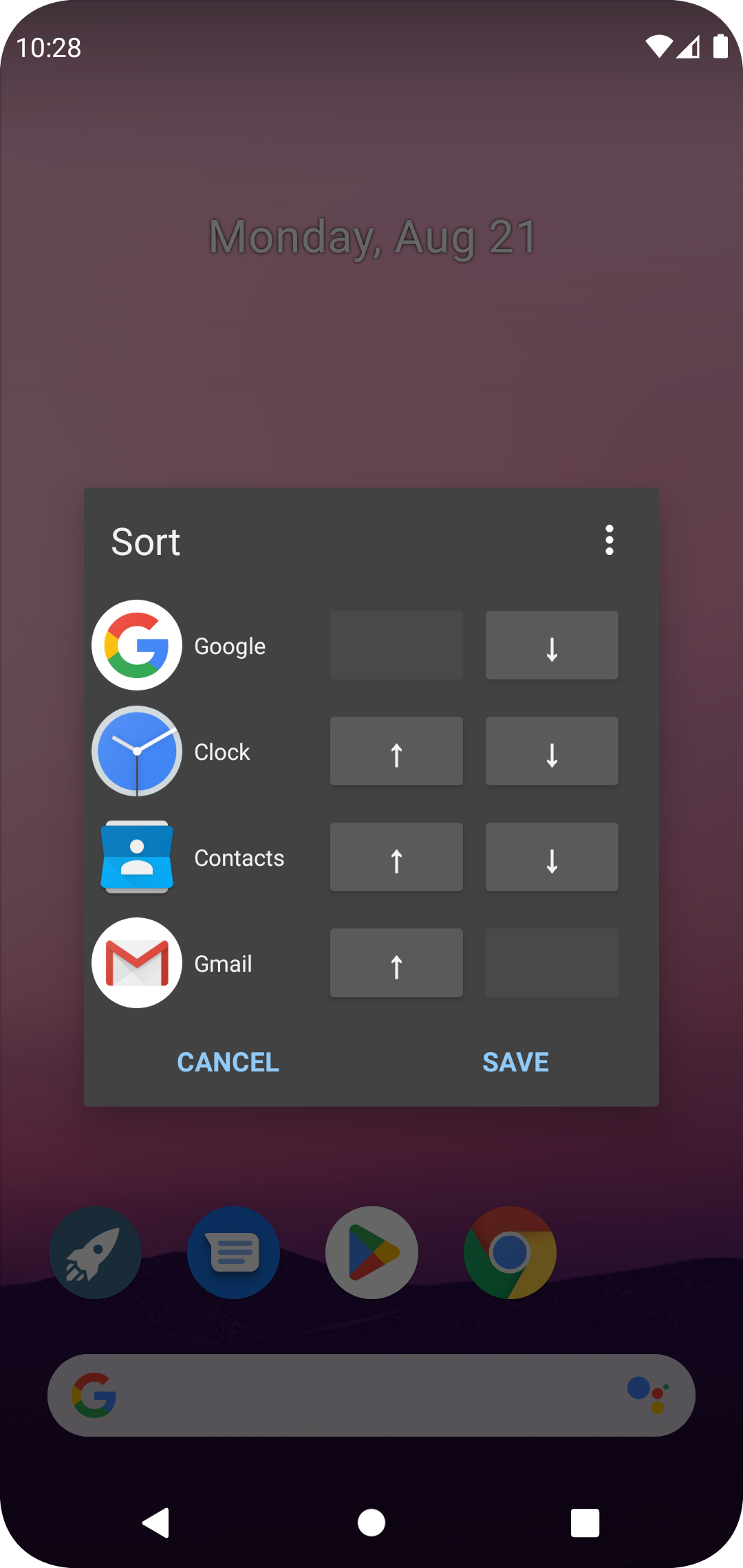 اسکرین شات 6 برنامه Home Button Launcher