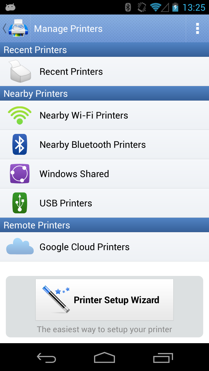 اسکرین شات 2 برنامه PrintHand Mobile Print