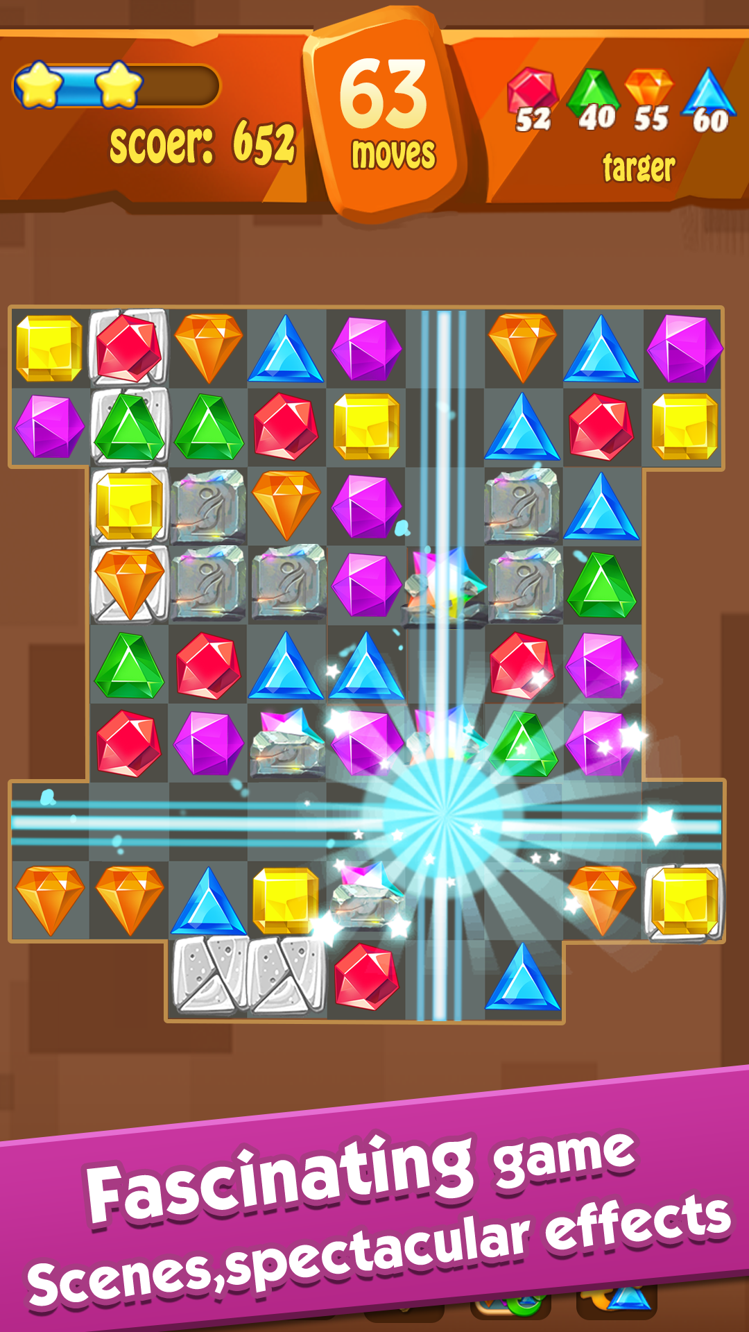 اسکرین شات 4 بازی Jewels Classic - Crush Jewels