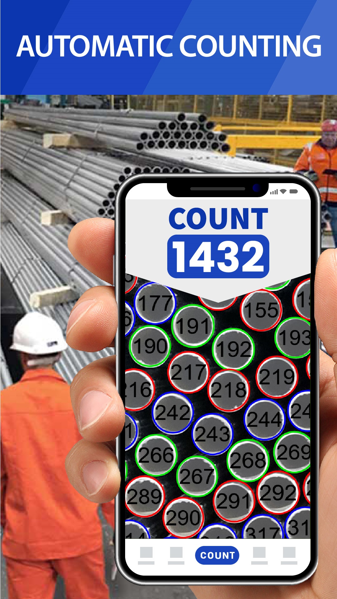 اسکرین شات 1 برنامه CountThings from Photos