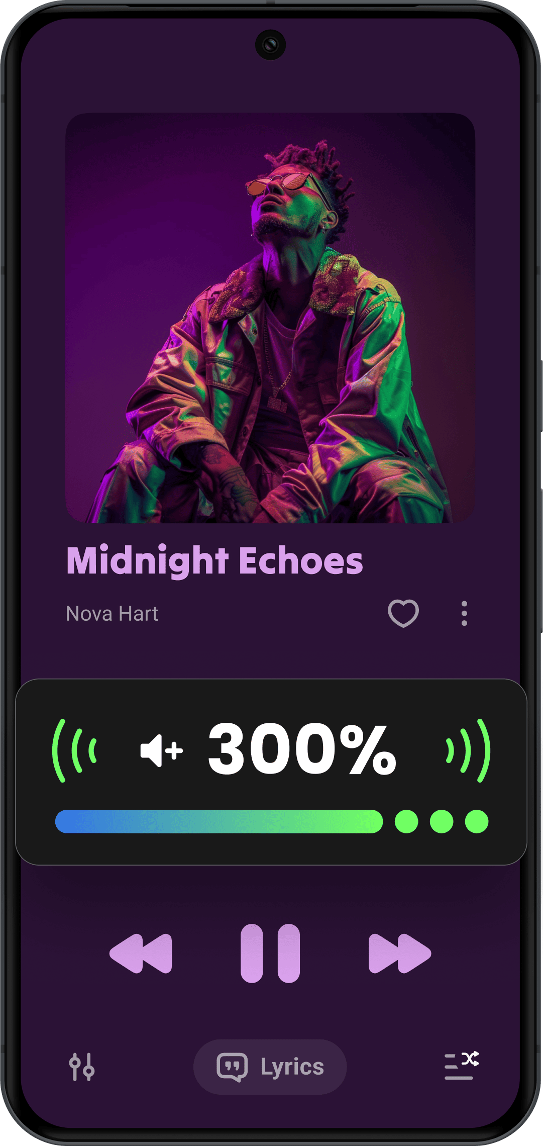 اسکرین شات 6 برنامه Lark Player:Music Player & MP3