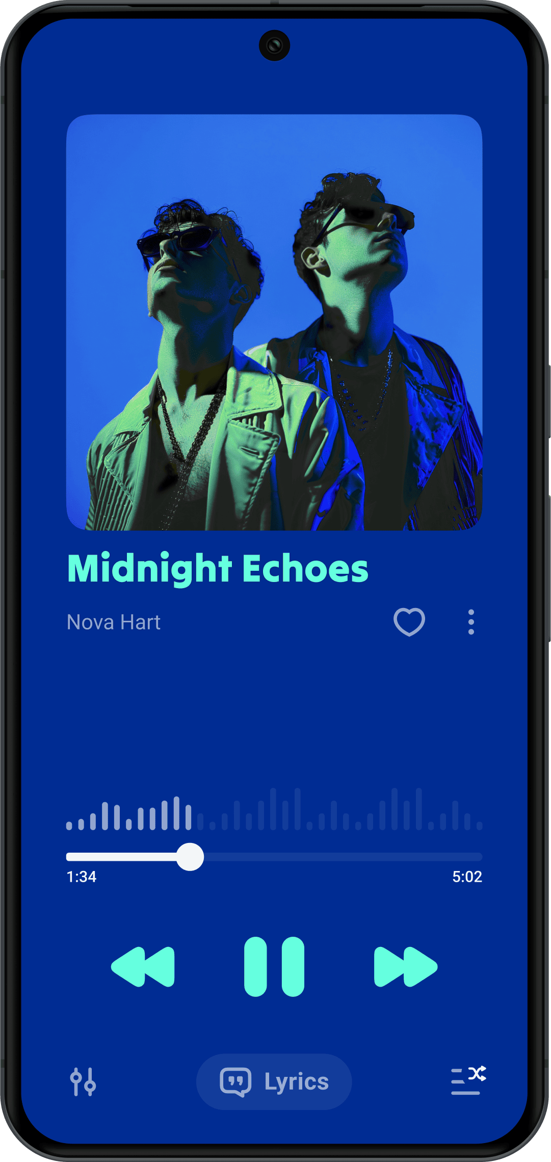 اسکرین شات 2 برنامه Lark Player:Music Player & MP3