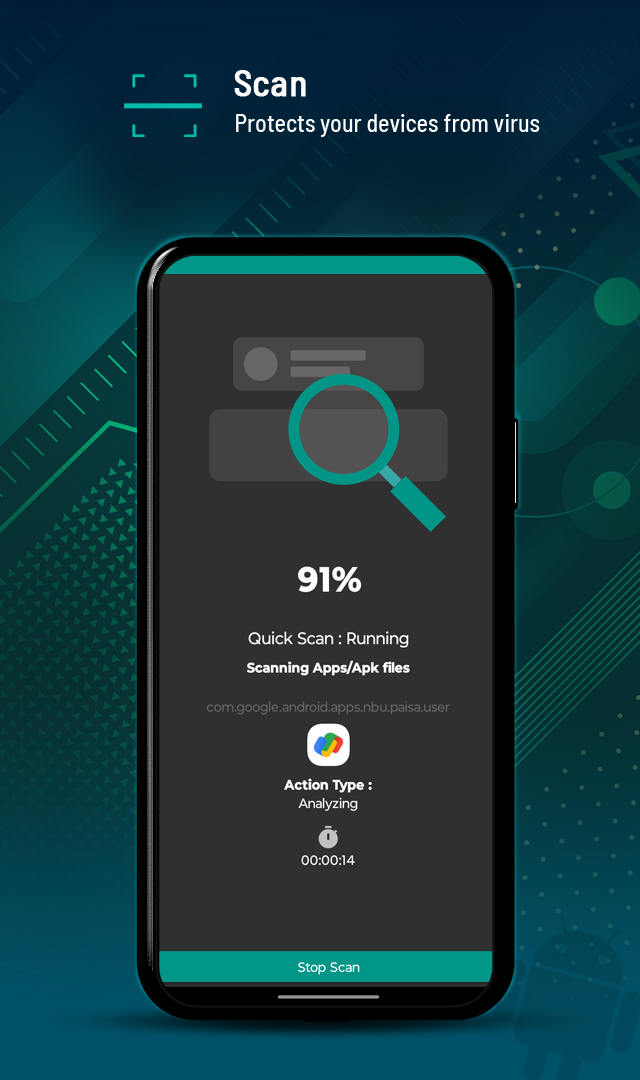 اسکرین شات 2 برنامه eScan Mobile Security