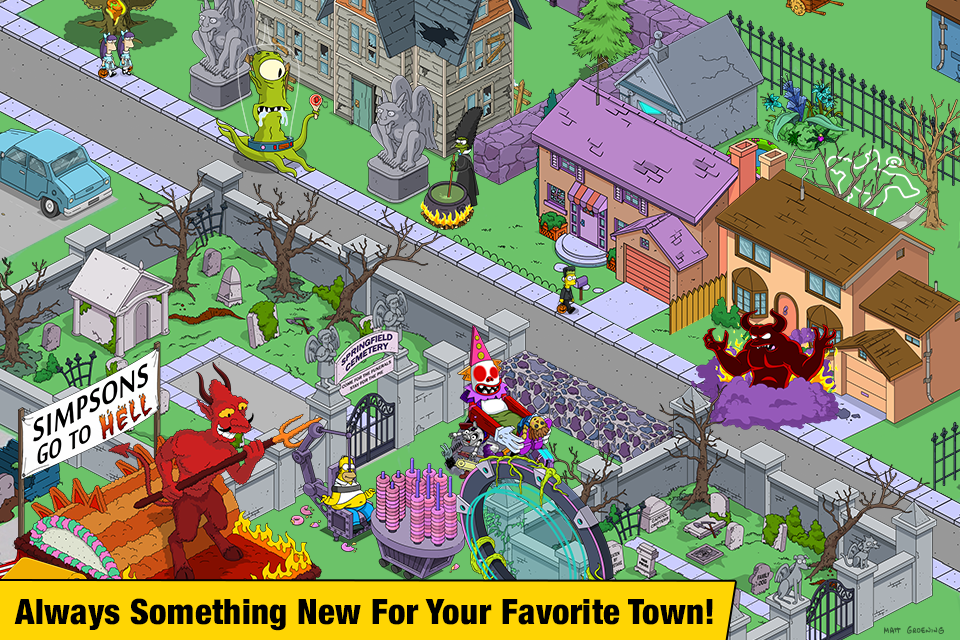 اسکرین شات 4 بازی The Simpsons™: Tapped Out